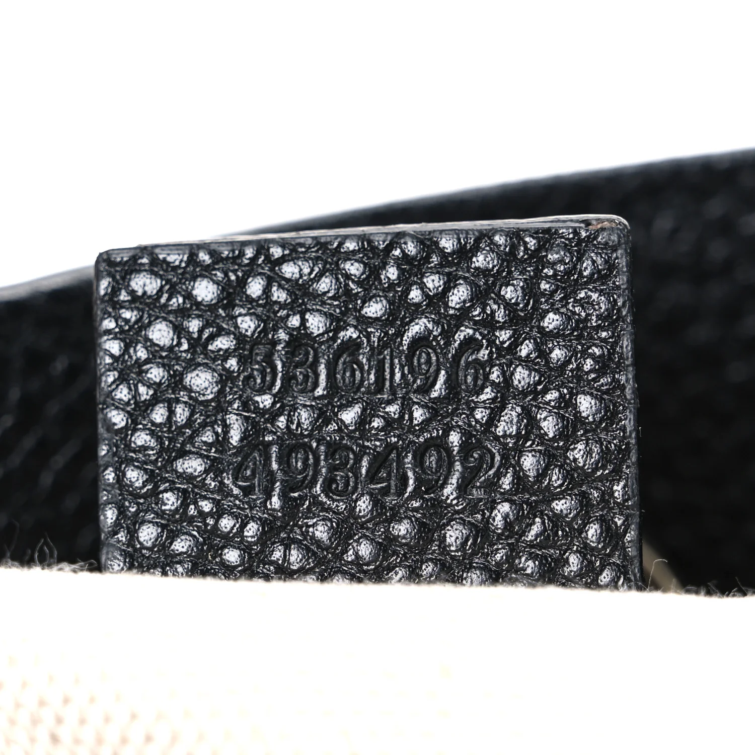 Pebbled Calfskin Medium Soho Chain Shoulder Bag Black - Image 7
