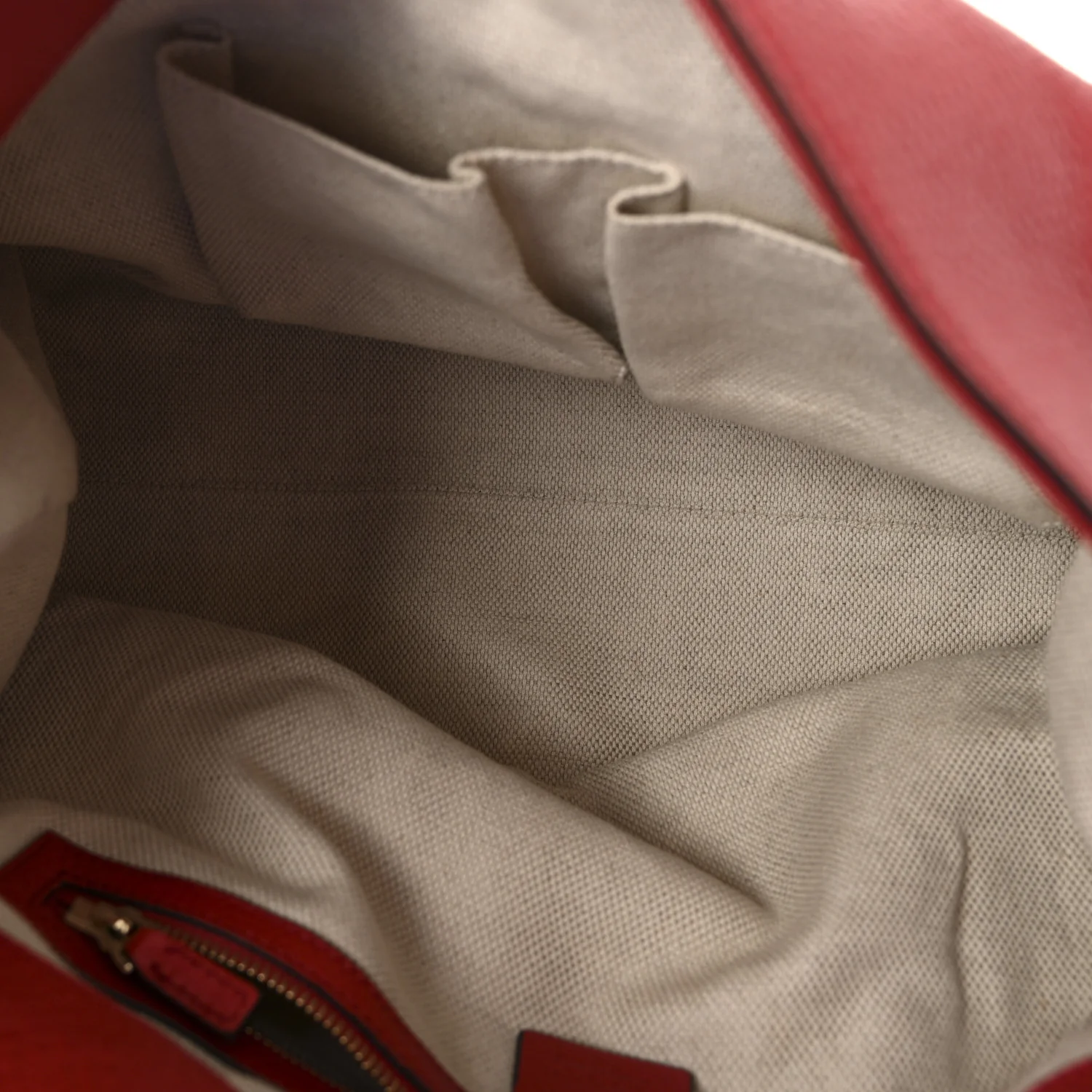 Pebbled Calfskin Medium Soho Chain Shoulder Bag Tabasco Red - Image 5