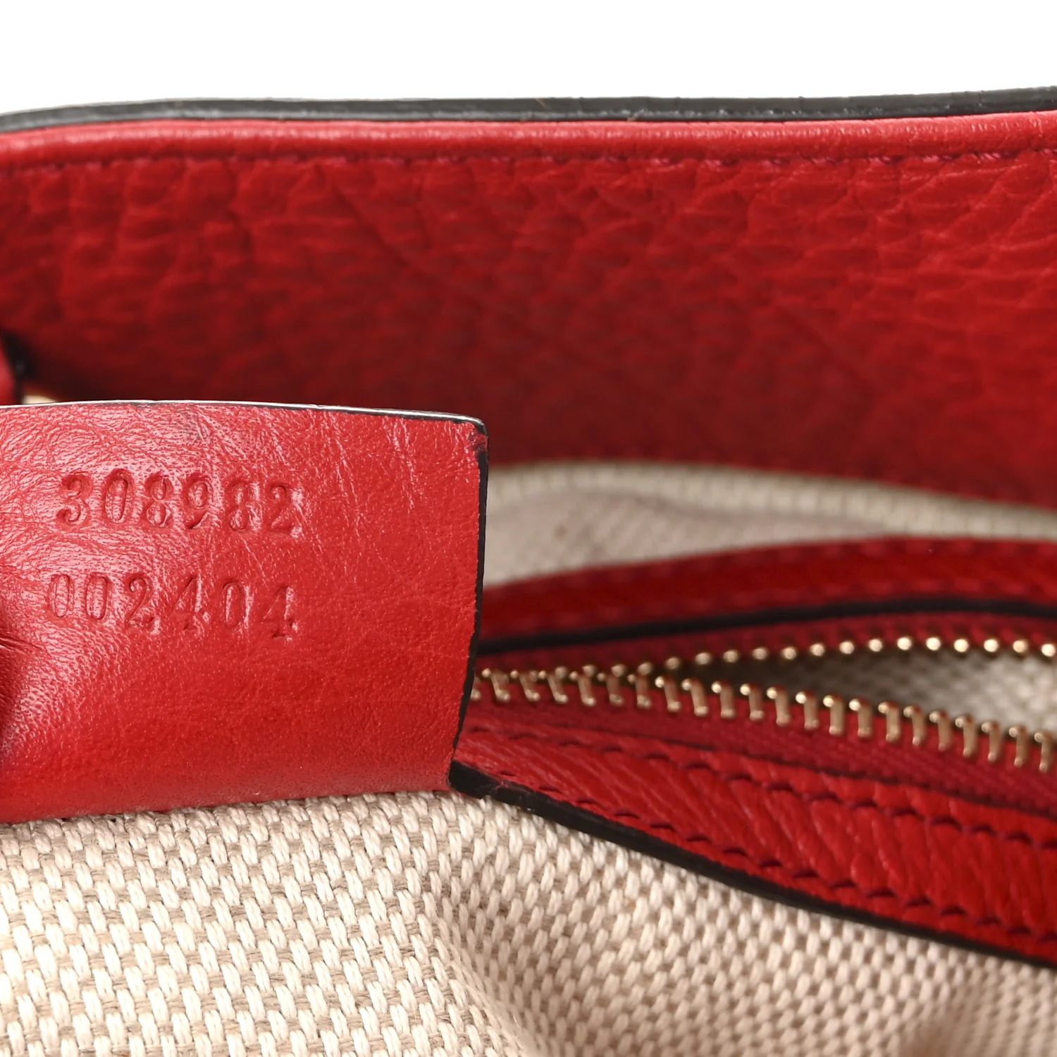 Pebbled Calfskin Medium Soho Chain Shoulder Bag Tabasco Red - Image 7