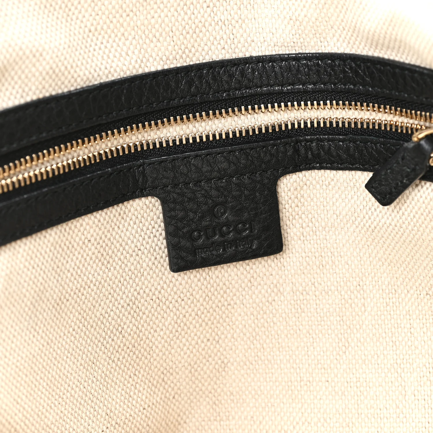 Pebbled Calfskin Medium Soho Shoulder Bag Black - Image 6