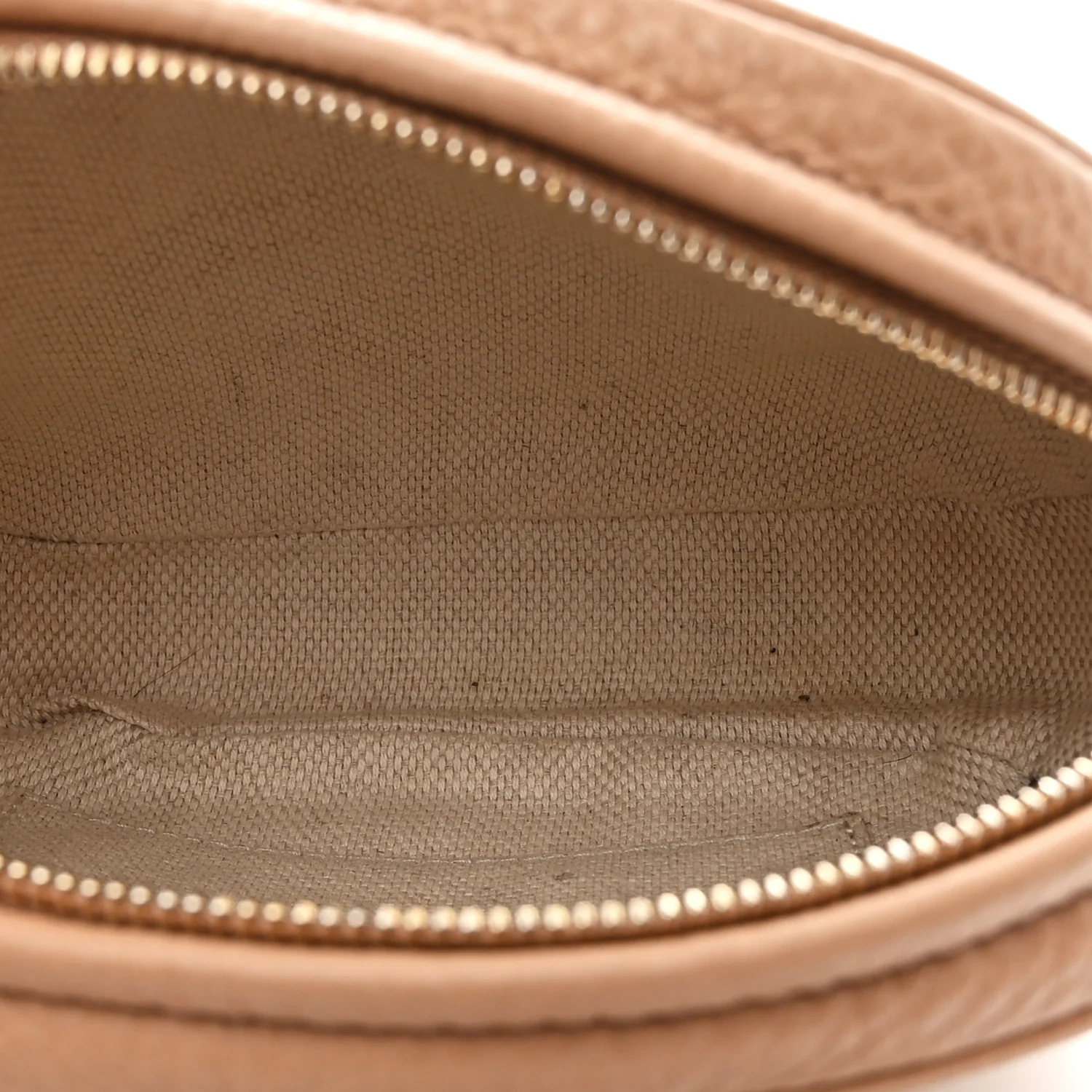Pebbled Calfskin Mini Soho Chain Bag Camelia - Image 8