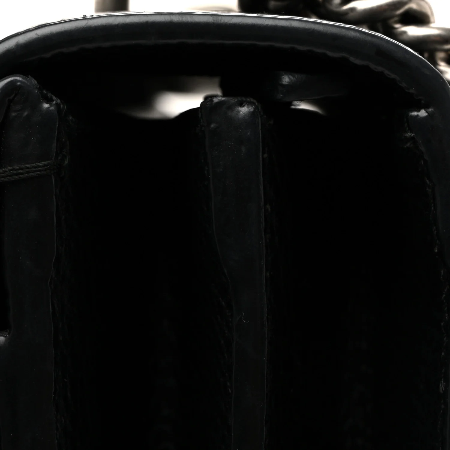 Pebbled Calfskin Small Dionysus Shoulder Bag Black - Image 12