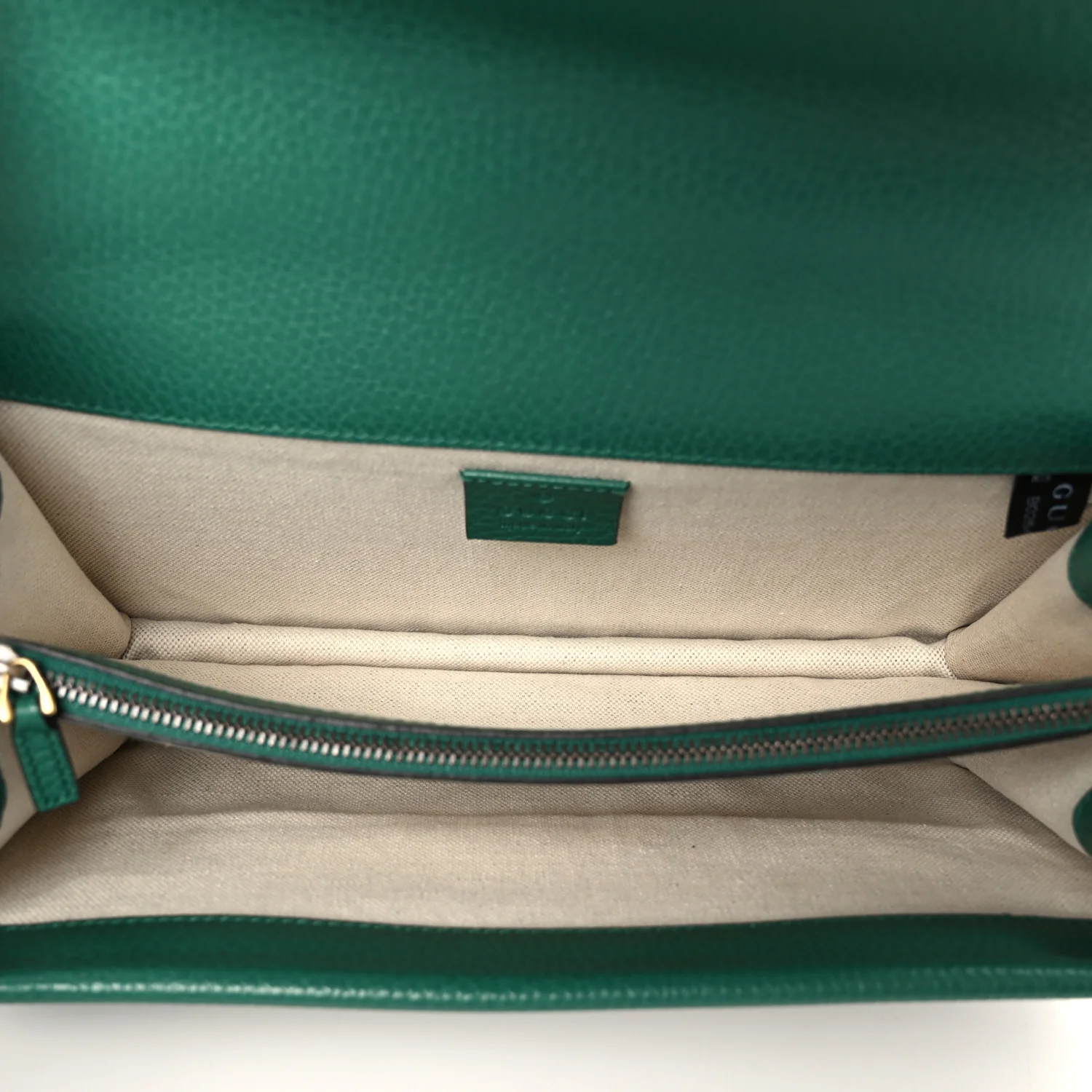 Pebbled Calfskin Small Dionysus Shoulder Bag Emerald - Image 5