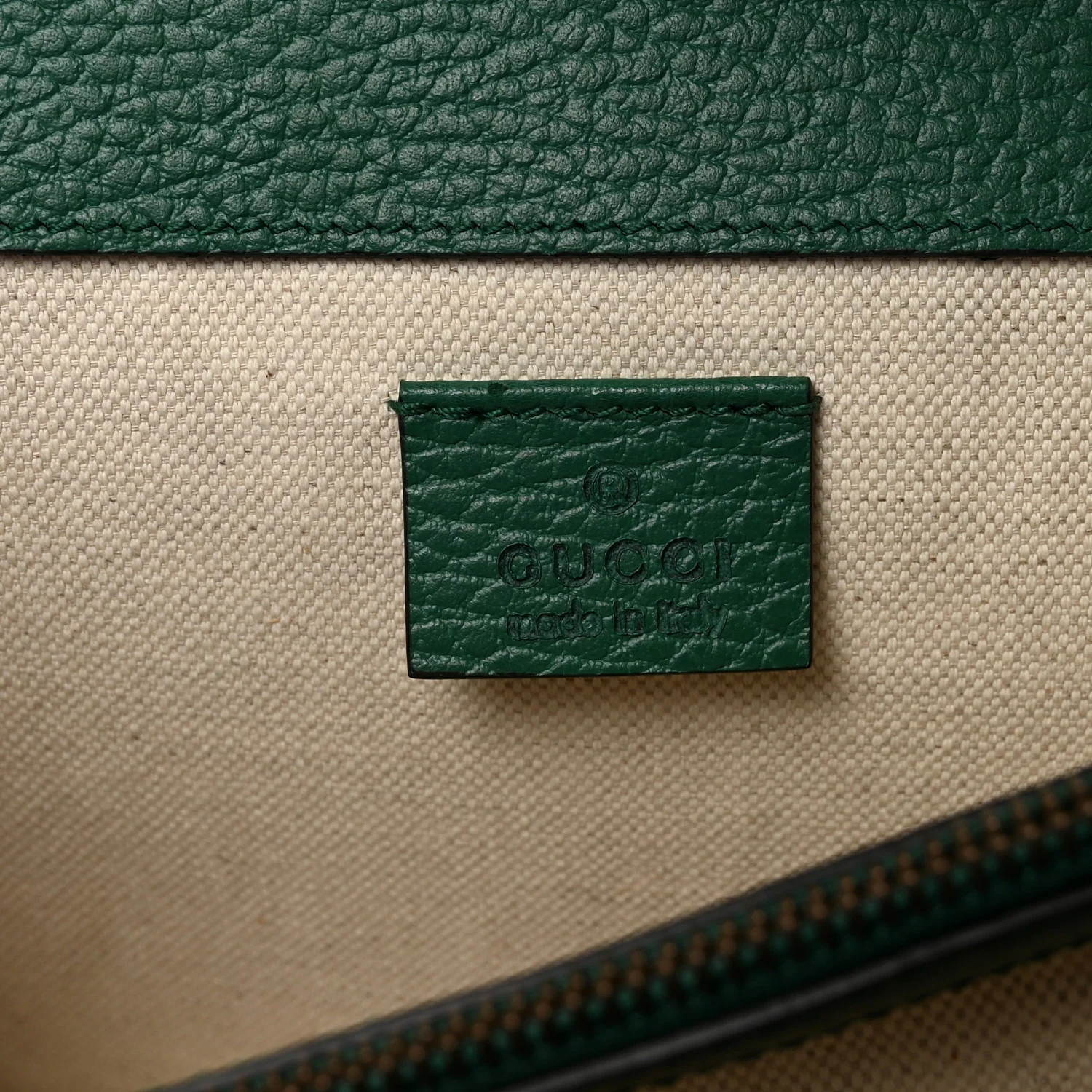 Pebbled Calfskin Small Dionysus Shoulder Bag Emerald - Image 6