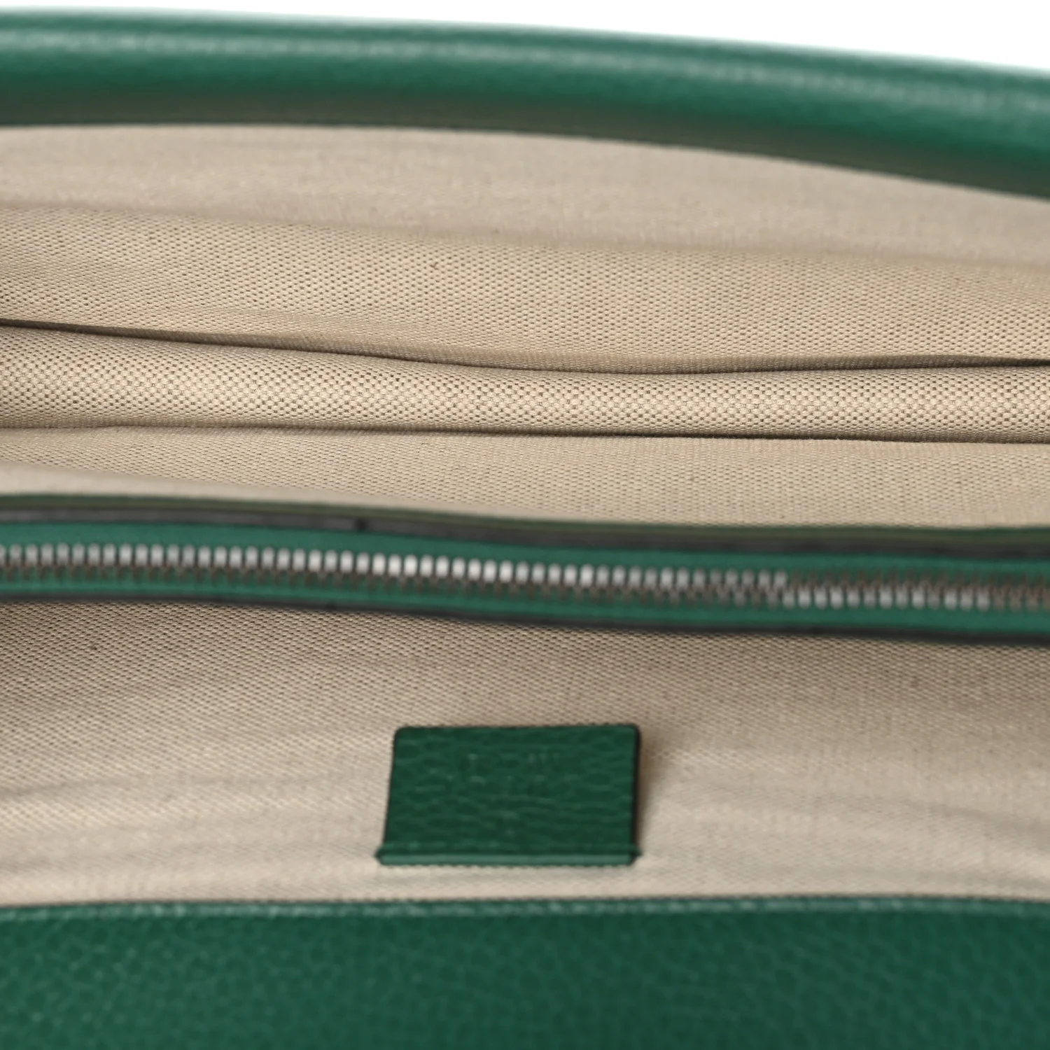 Pebbled Calfskin Small Dionysus Shoulder Bag Emerald - Image 11
