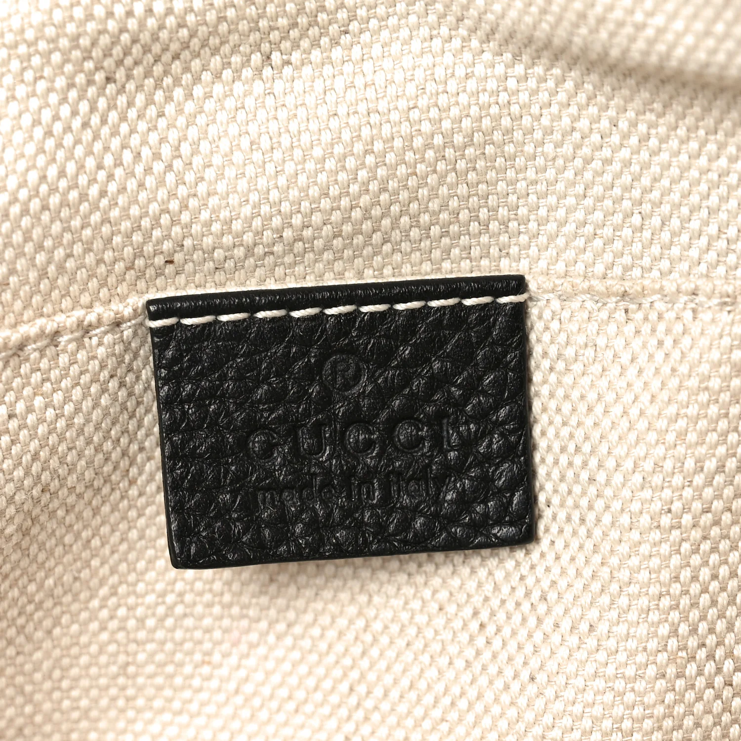 Pebbled Calfskin Small Soho Disco Bag Black - Image 6