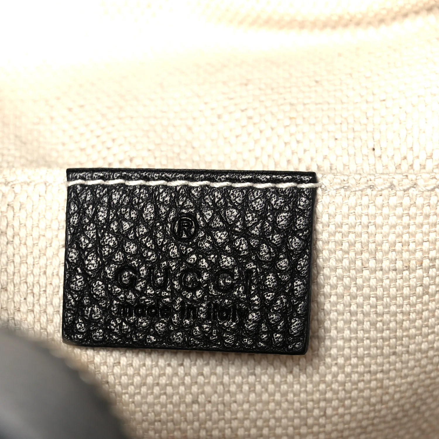 Pebbled Calfskin Small Soho Disco Bag Black - Image 6