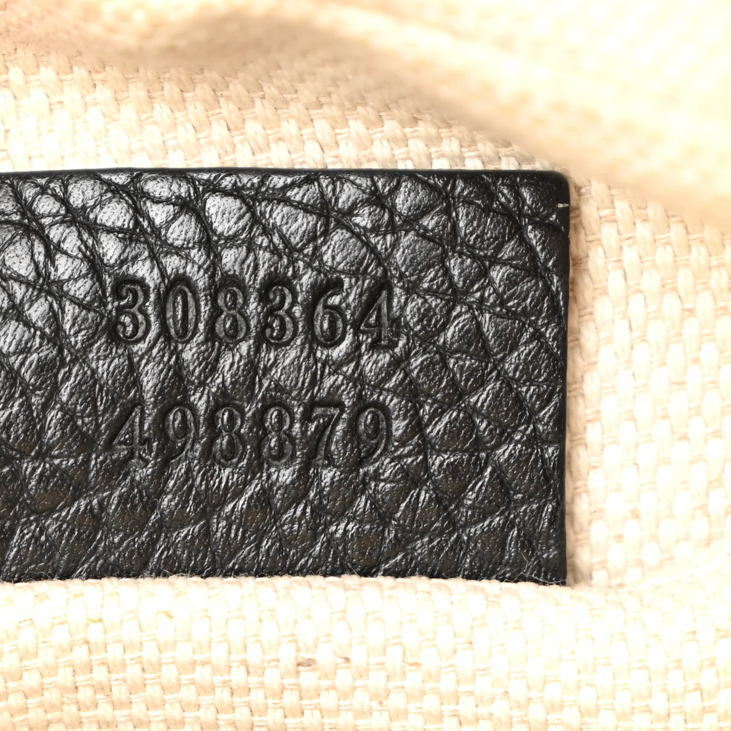 Pebbled Calfskin Small Soho Disco Bag Black - Image 7