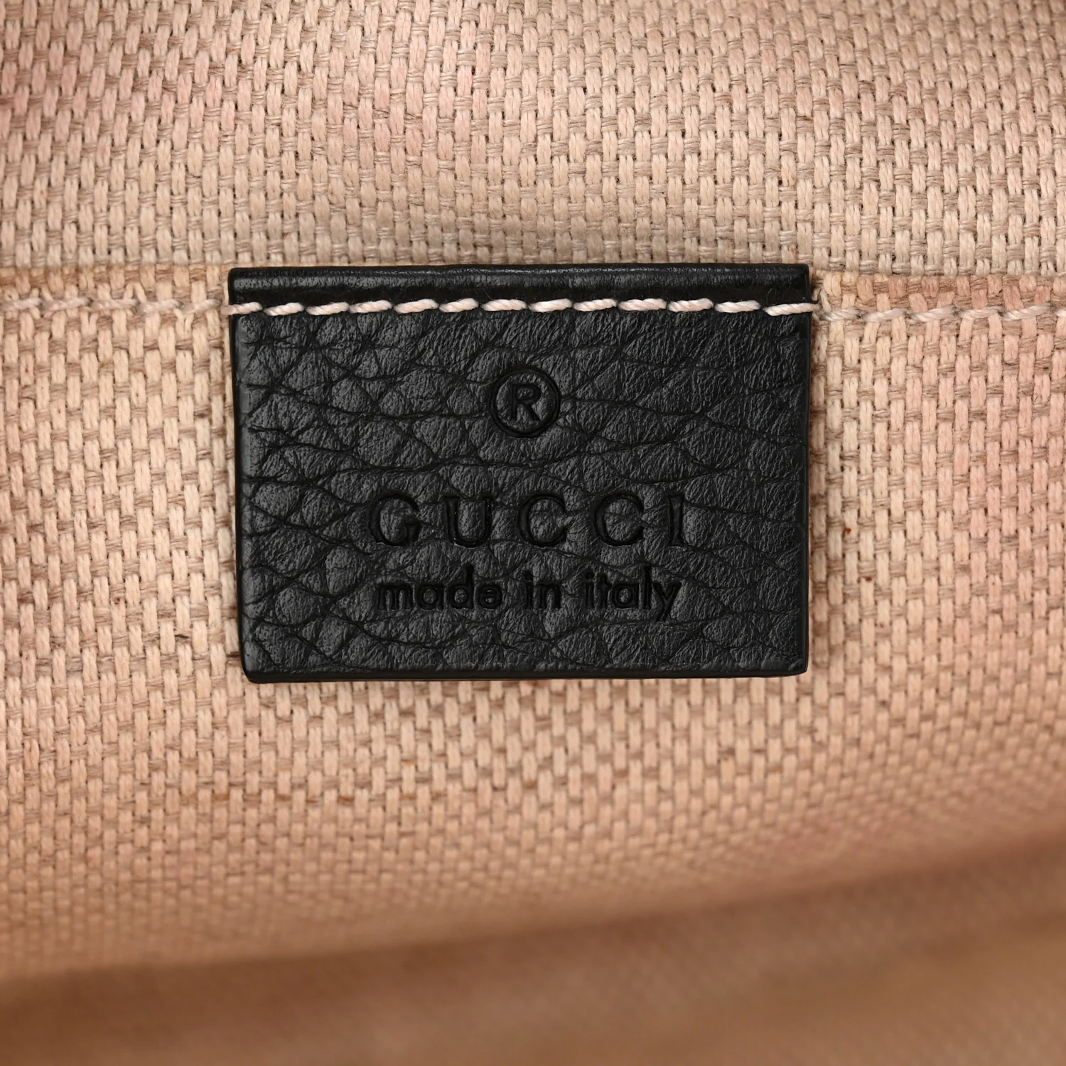 Pebbled Calfskin Small Soho Disco Bag Black - Image 6