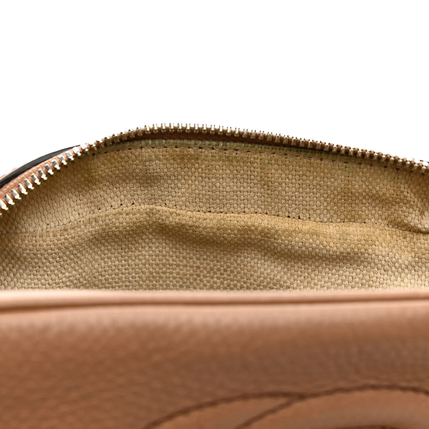 Pebbled Calfskin Small Soho Disco Bag Camelia - Image 12