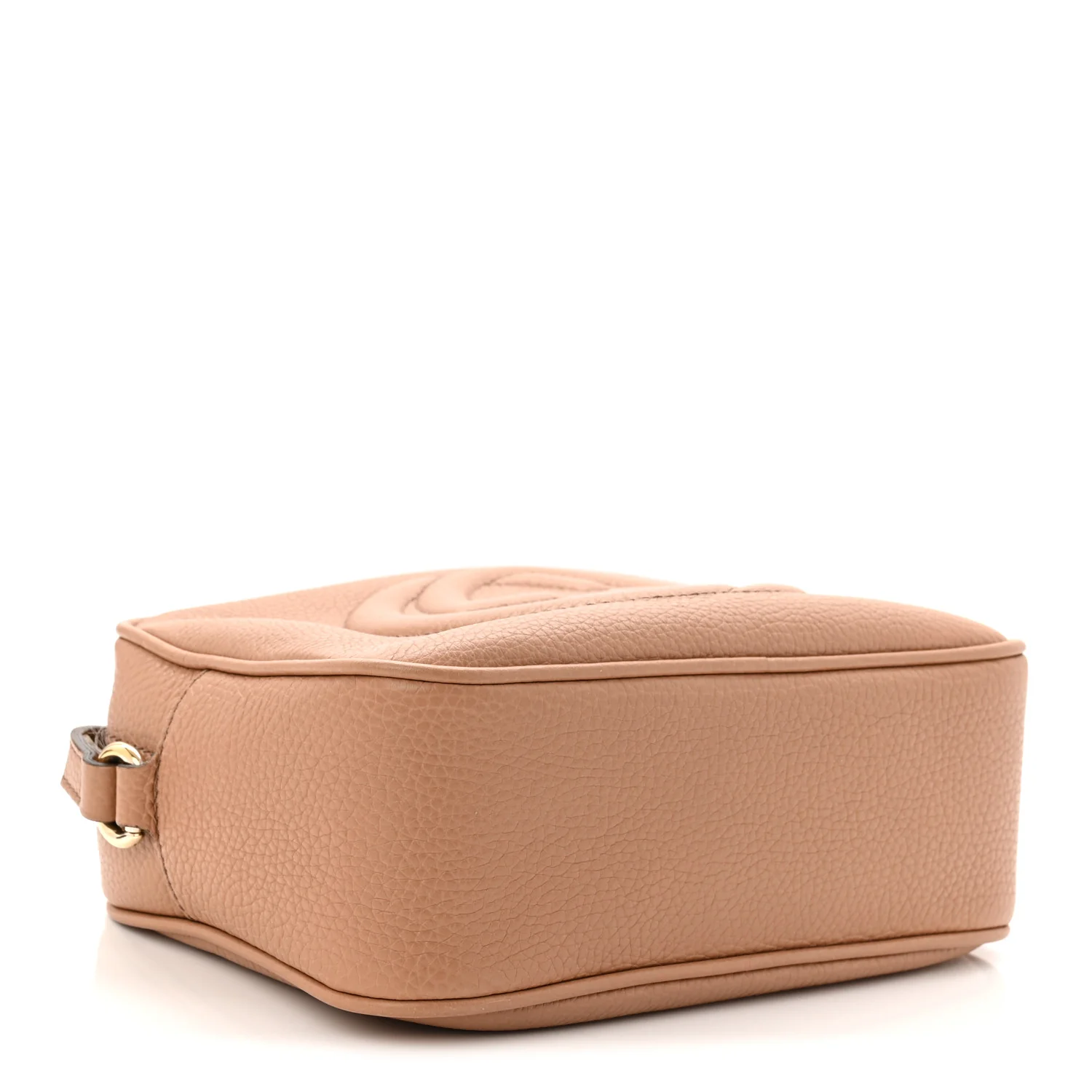 Pebbled Calfskin Small Soho Disco Bag Camelia - Image 4