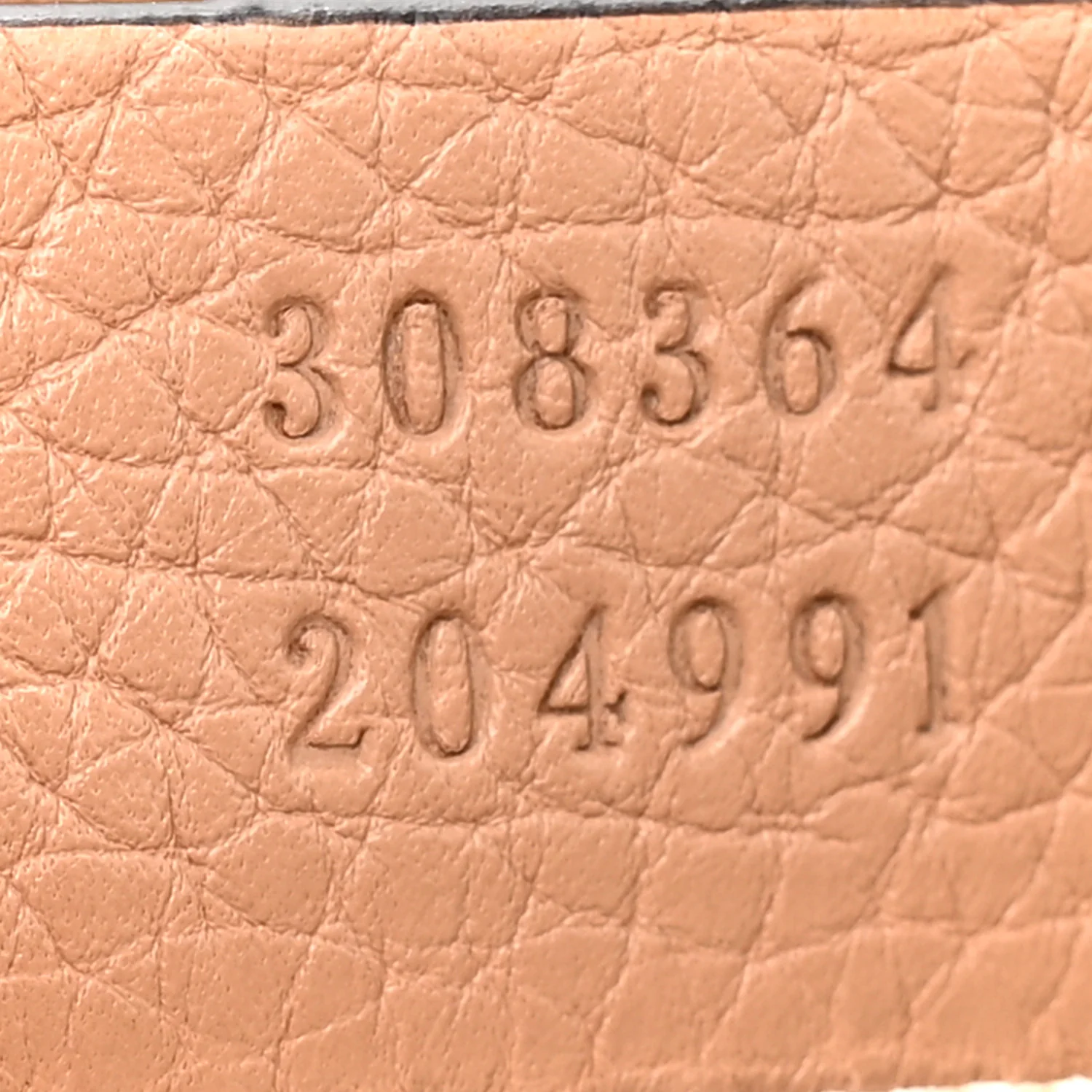 Pebbled Calfskin Small Soho Disco Bag Camelia - Image 7