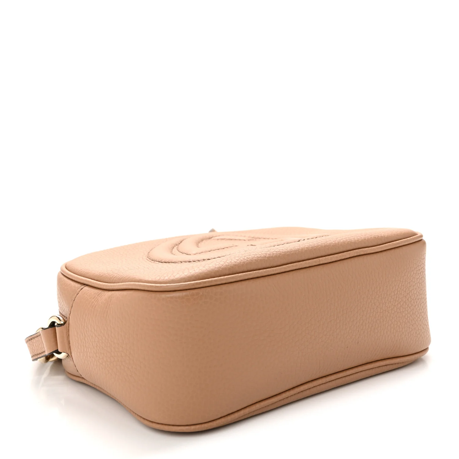 Pebbled Calfskin Small Soho Disco Bag Camelia - Image 4