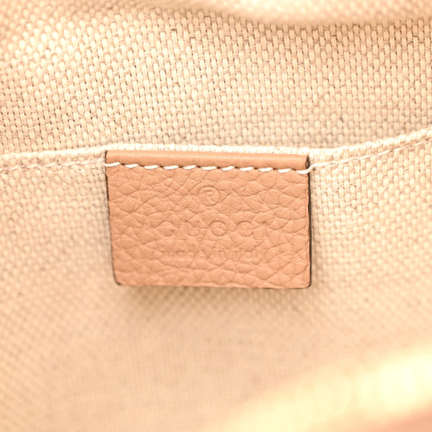 Pebbled Calfskin Small Soho Disco Bag Camelia - Image 6