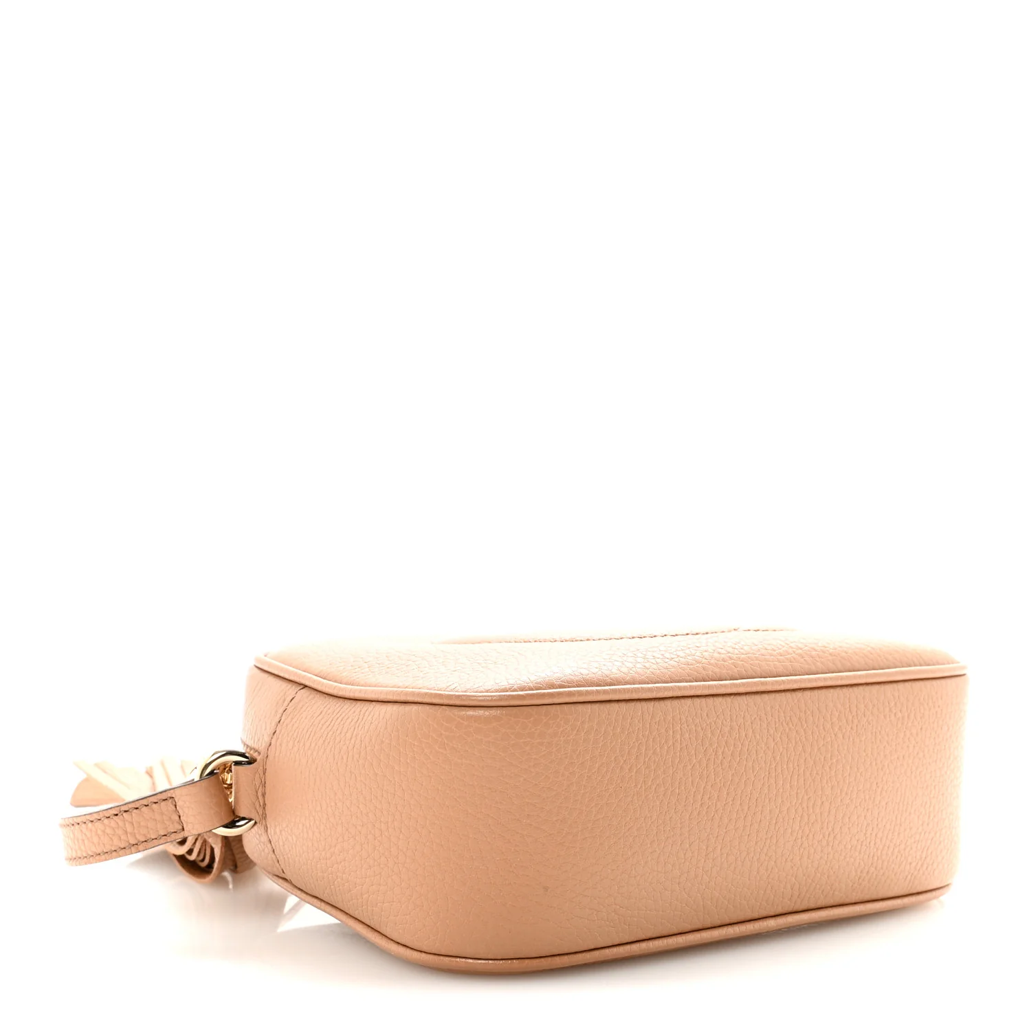 Pebbled Calfskin Small Soho Disco Bag Camelia - Image 4
