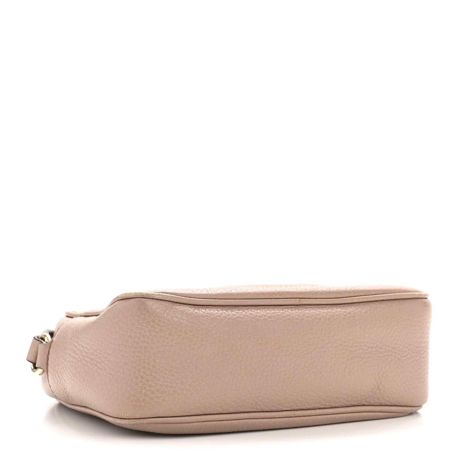 Pebbled Calfskin Small Soho Disco Bag Rose Beige - Image 4