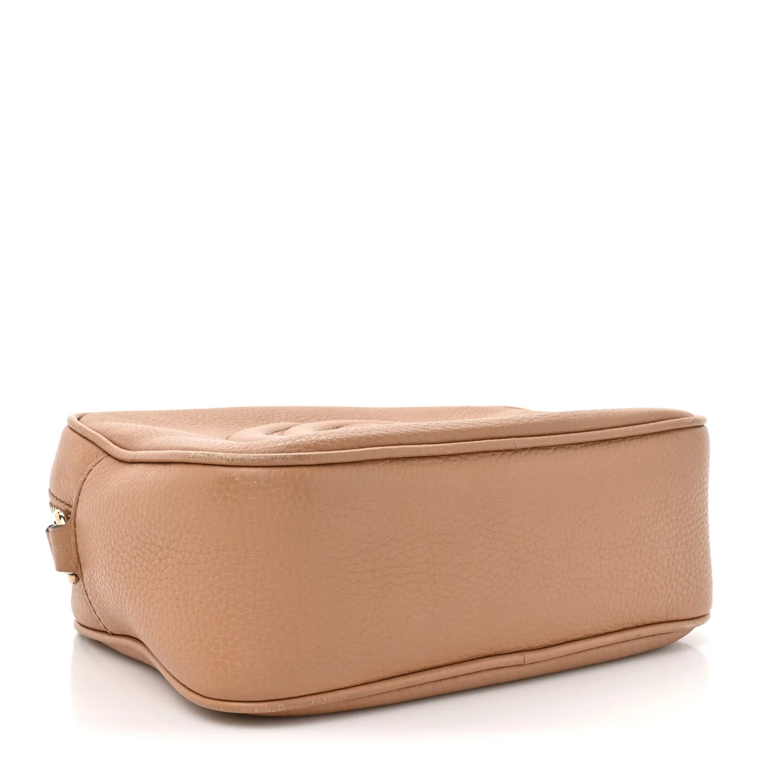 Pebbled Calfskin Small Soho Disco Bag Rose Beige - Image 7