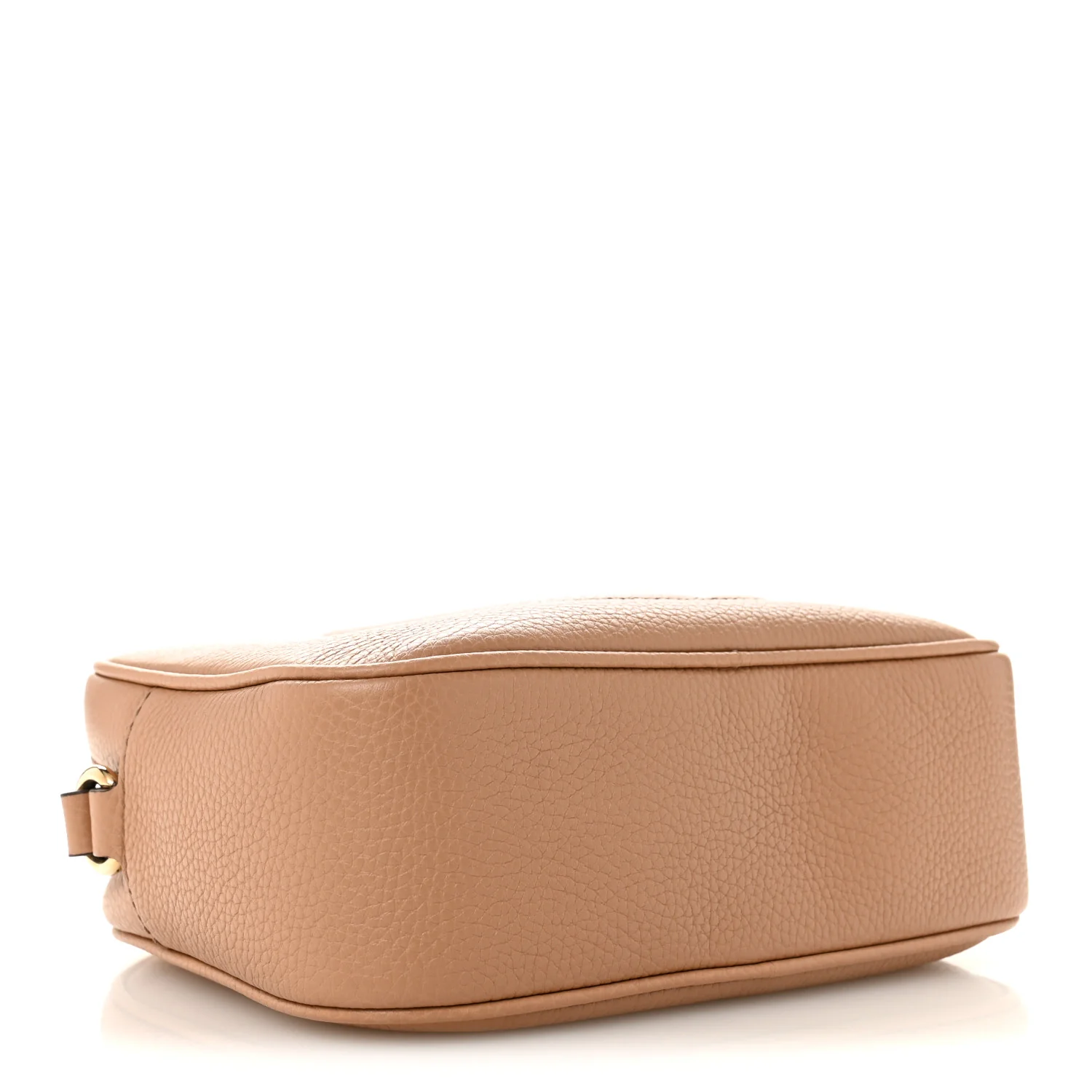 Pebbled Calfskin Small Soho Disco Bag Rose Beige - Image 4