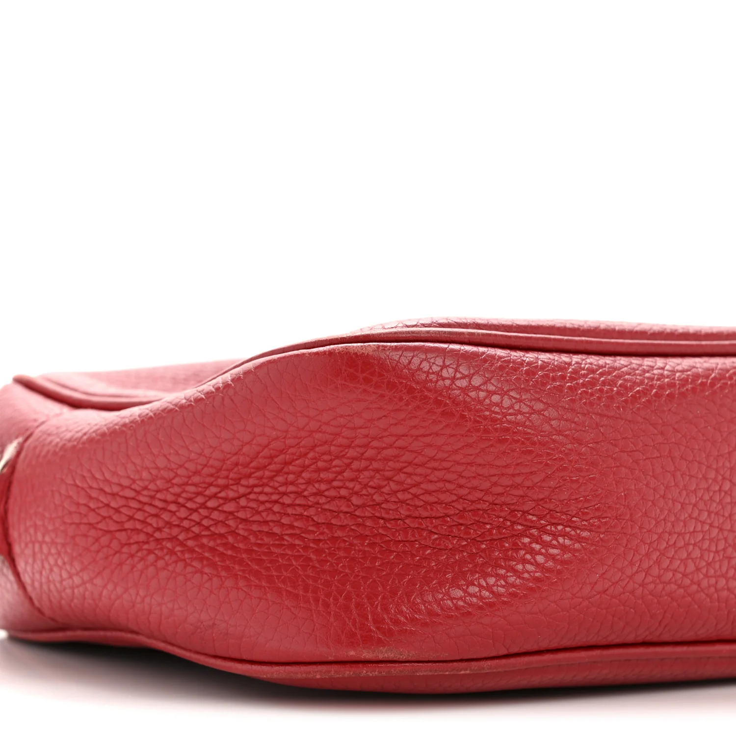Pebbled Calfskin Small Soho Disco Bag Tabasco Red - Image 9