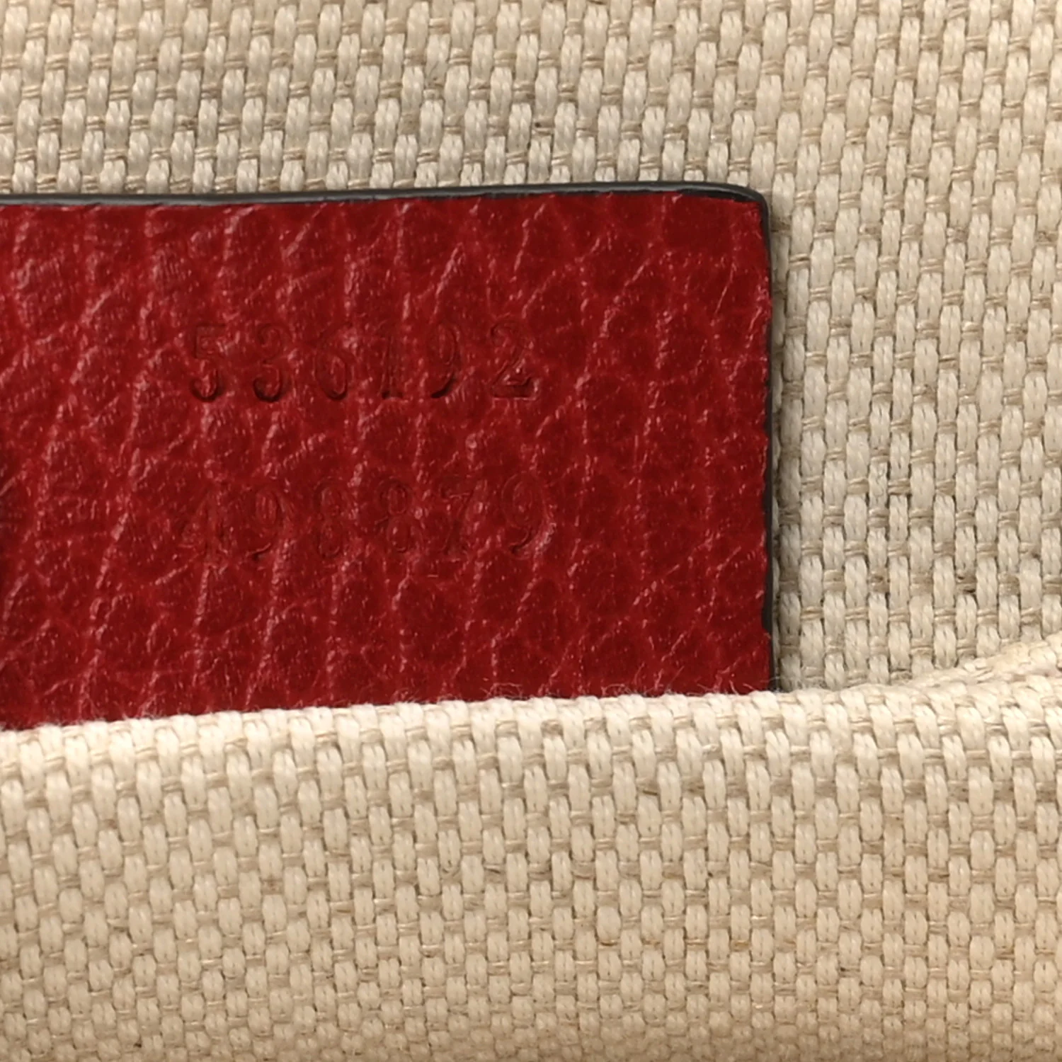 Pebbled Calfskin Soho Chain Backpack Hibiscus Red - Image 7