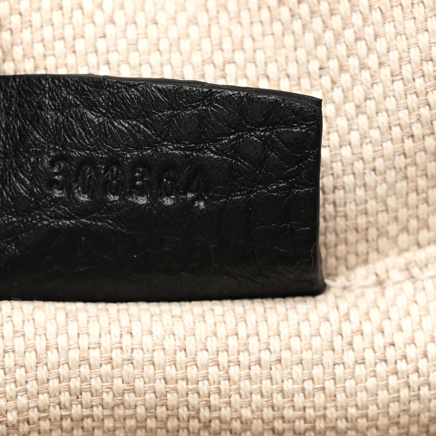 Pebbled Calfskin Studded Small Soho Disco Bag Black - Image 7