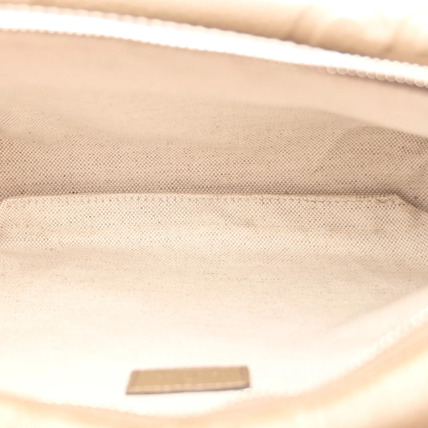 Piuma Calfskin Jumbo GG Embossed Pocket Belt Bag Good Taupe - Image 5