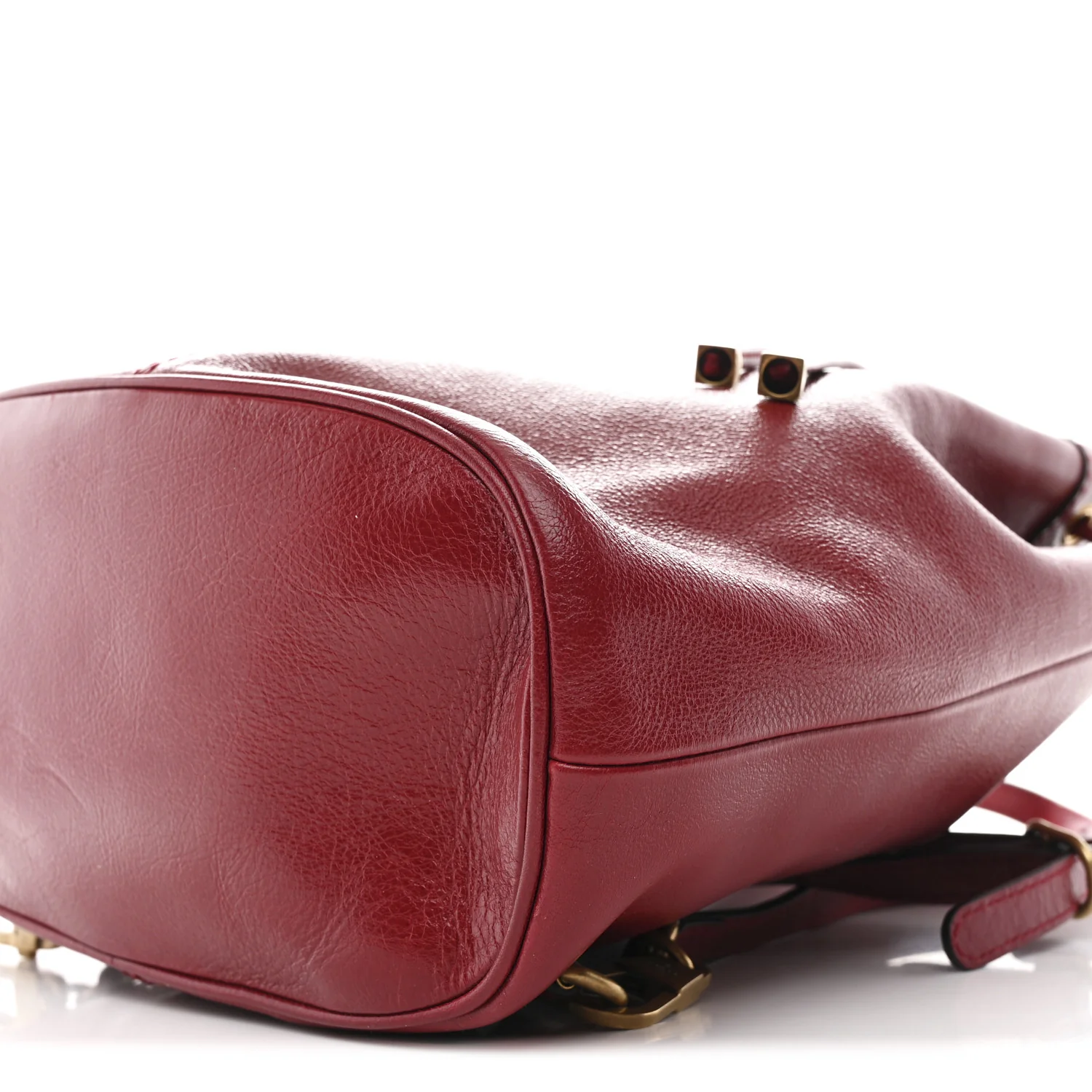 Piuma Lux Energy Medium Re(Belle) Convertible Bucket Bag Hibiscus Red - Image 10