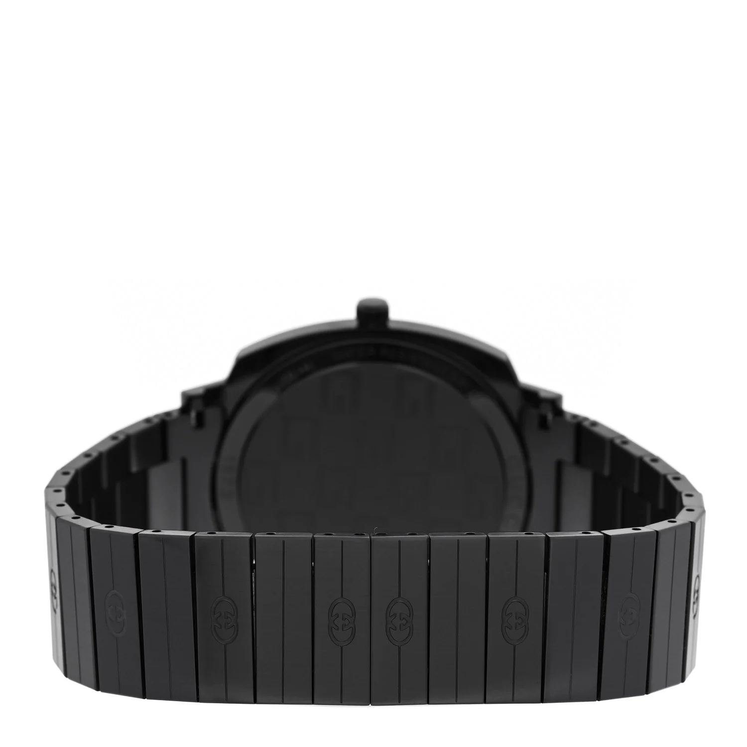 PVD Stainless Steel 38mm Grip Quartz Watch Black - Image 3