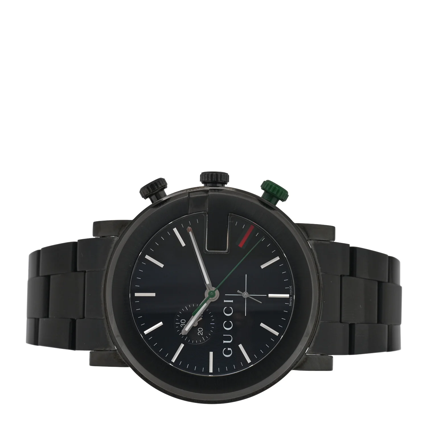 PVD Stainless Steel 44mm 101M G-Chrono Quartz Watch Black - Image 2
