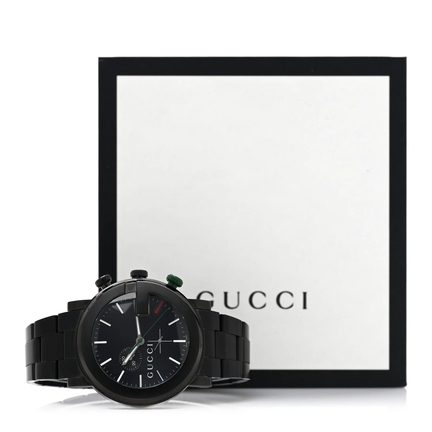 PVD Stainless Steel 44mm 101M G-Chrono Quartz Watch Black - Image 5