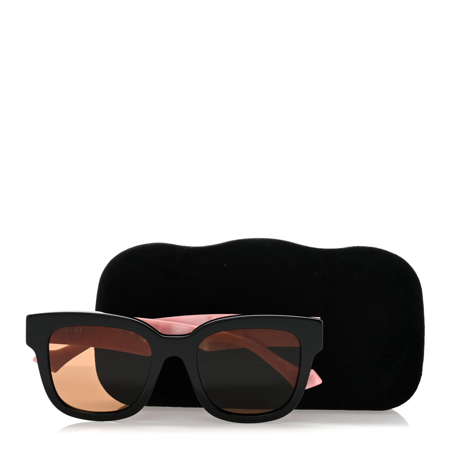Rectangle 52mm Frame Sunglasses GG0998/S Black Pink - Image 7