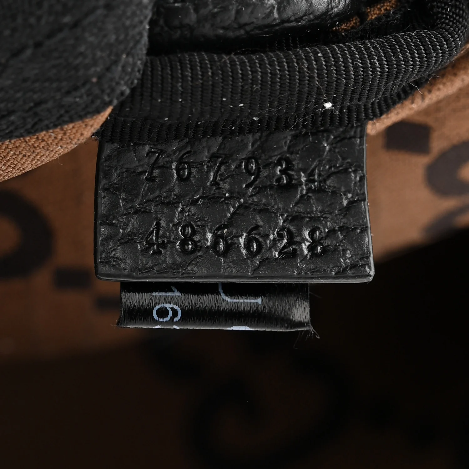 Recycled Polyester Monogram Jumbo GG Belt Bag Ebony Beige - Image 7