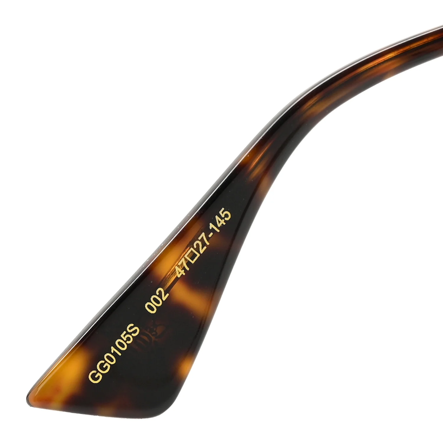 Round Frame Sylvie Web Sunglasses GG0105S Gold - Image 12