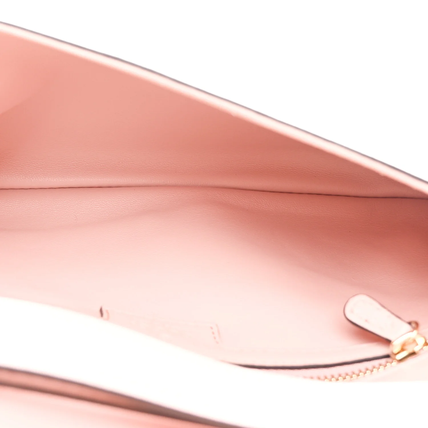 Roxy Calfskin Blondie Chain Shoulder Flap Bag Powder Pink - Image 5
