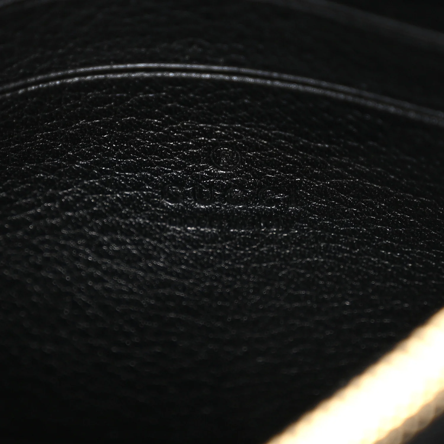 Roxy Calfskin Medium Blondie Chain Wallet Black - Image 6