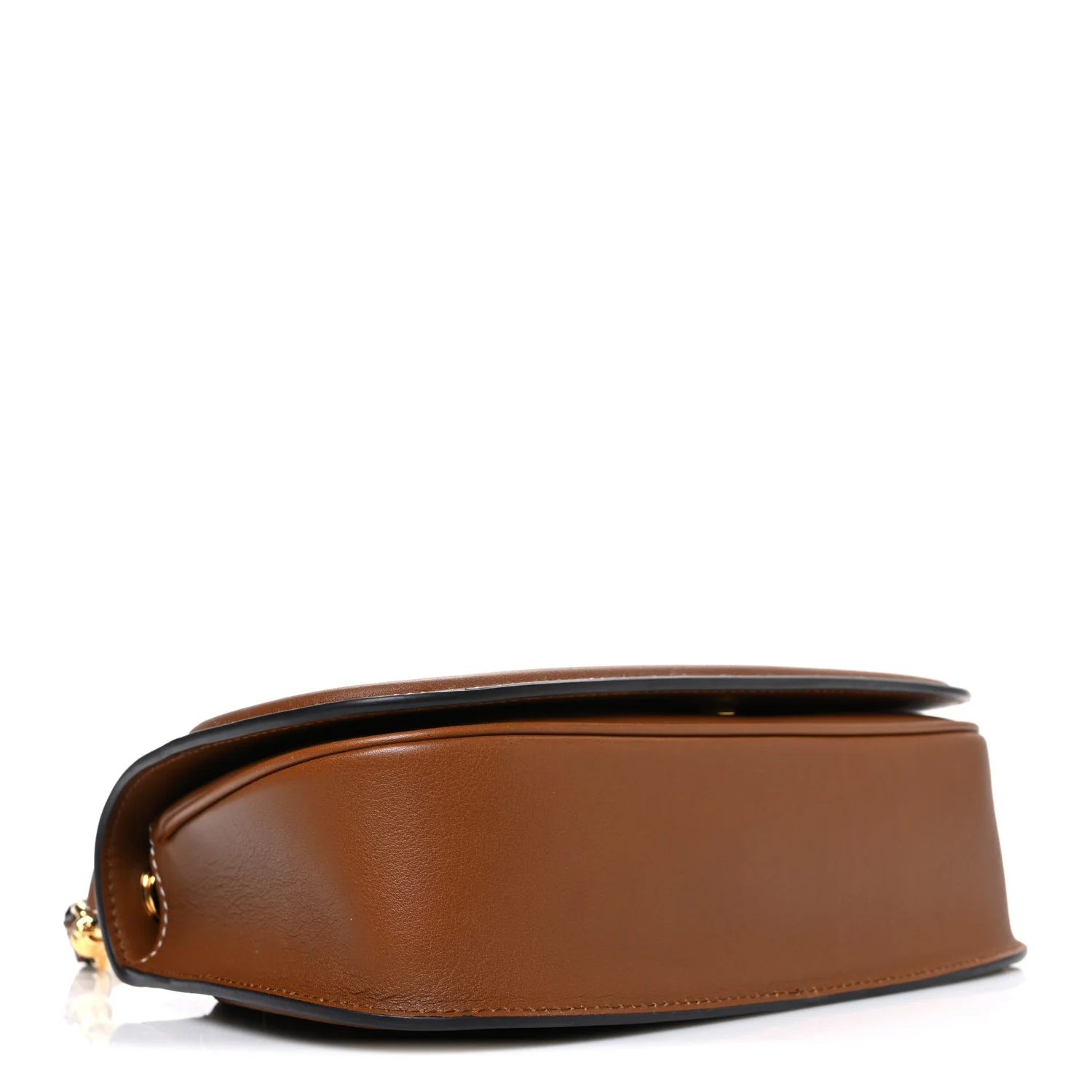 Roxy Calfskin Medium Blondie Top Handle Bag Brown - Image 4