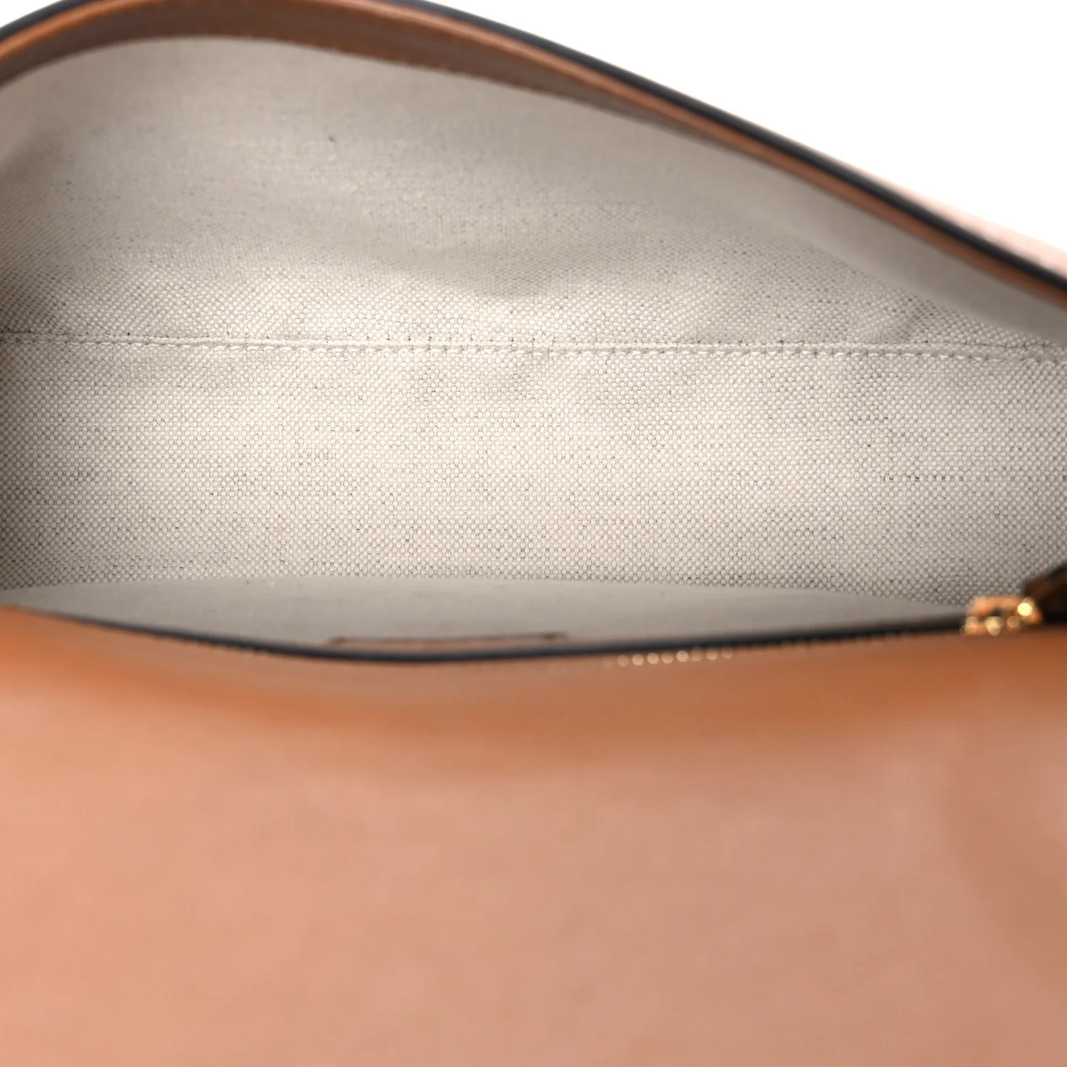 Roxy Calfskin Medium Blondie Top Handle Bag Brown - Image 5