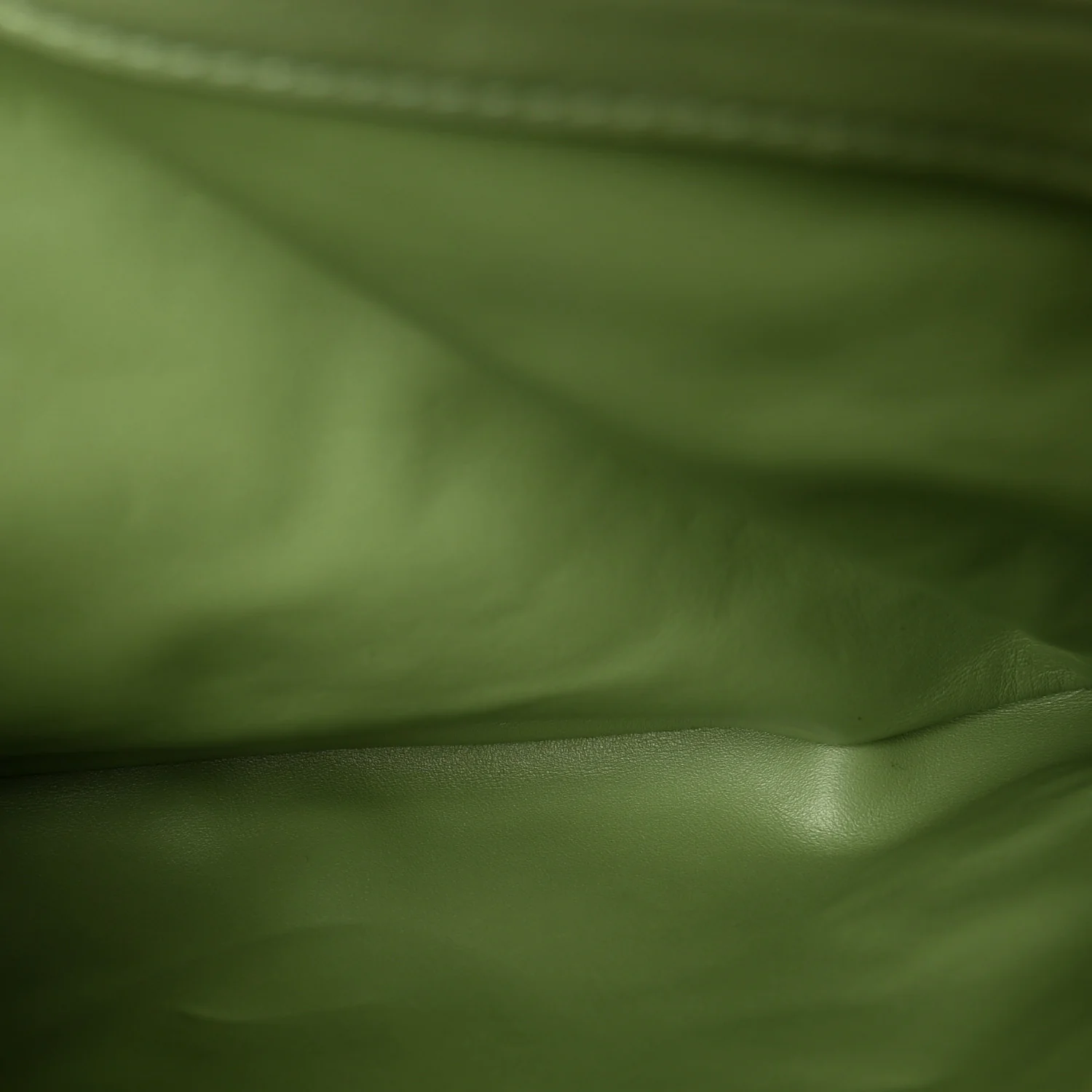 Roxy Calfskin Web Medium Blondie Top Handle Shoulder Flap Bag Salamander Green - Image 5
