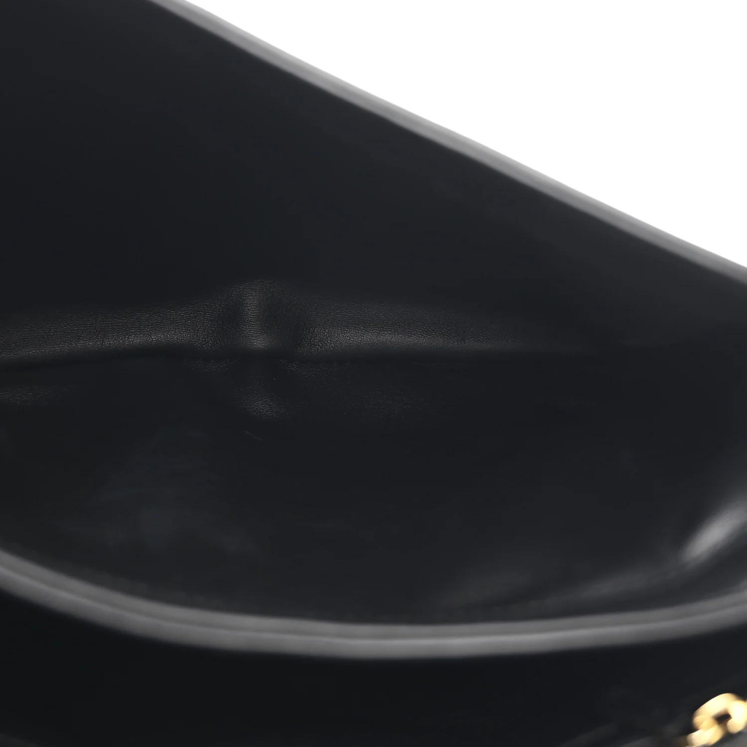 Roxy Calfskin Web Medium Studded Blondie Shoulder Flap Bag Black - Image 6