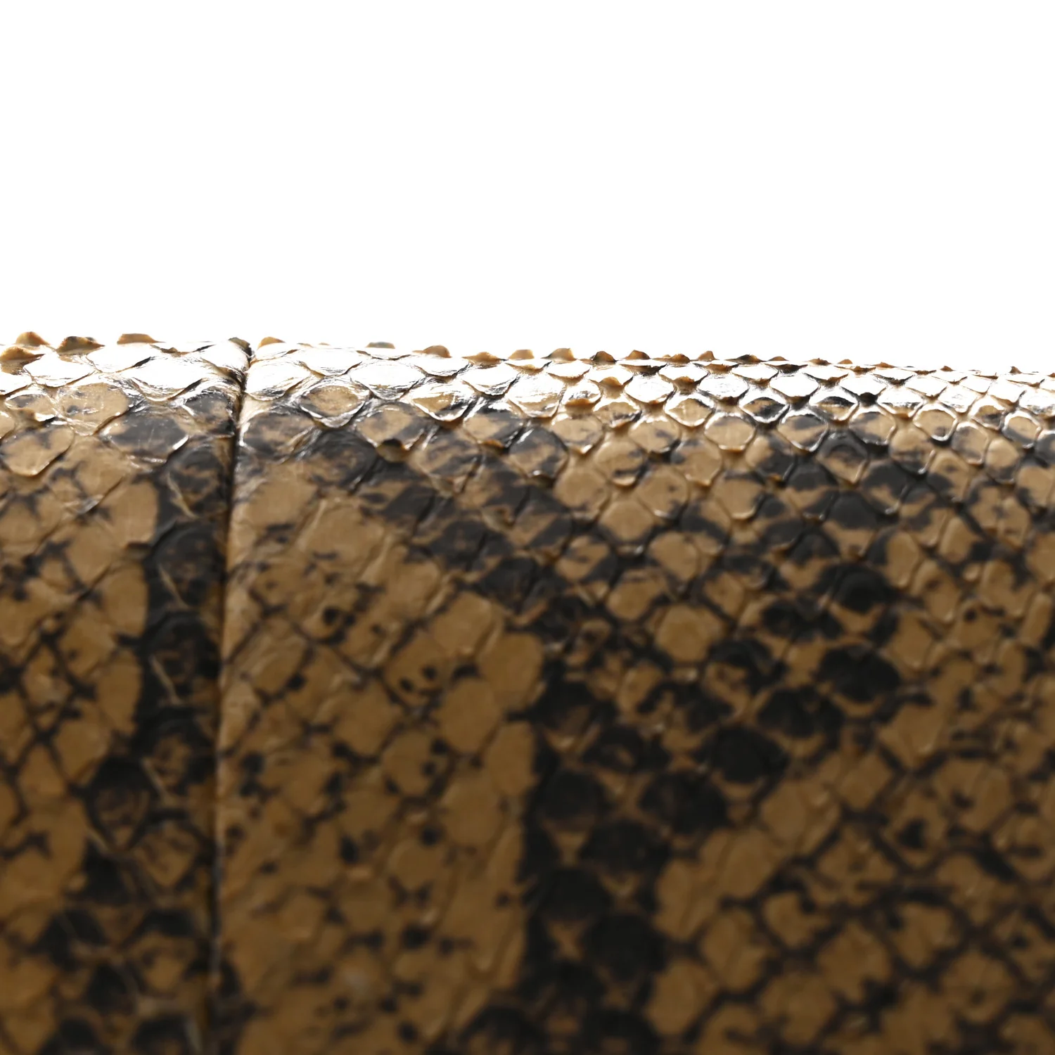 Roxy Snakeskin Blondie Chain Shoulder Flap Bag Roccia - Image 11