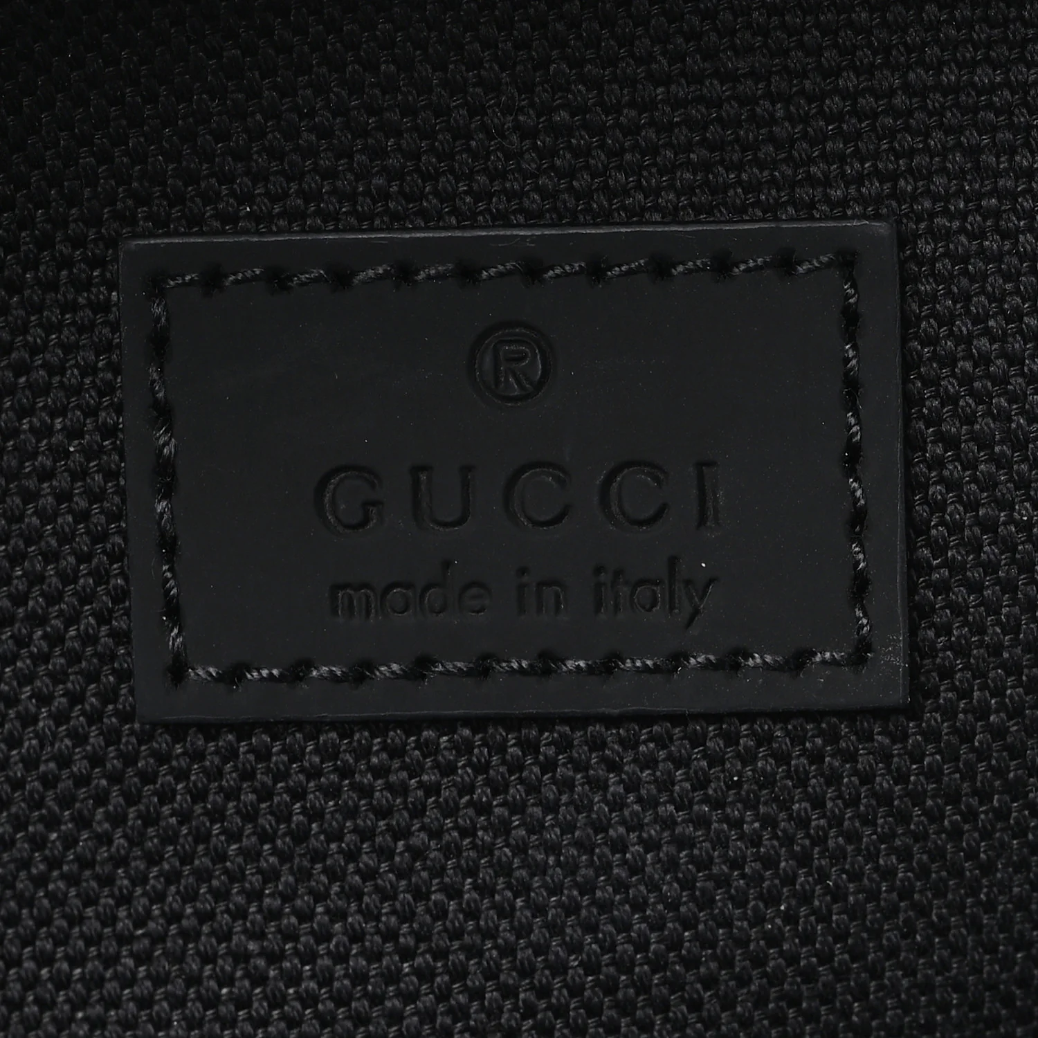 Rubber GG Backpack Black - Image 7
