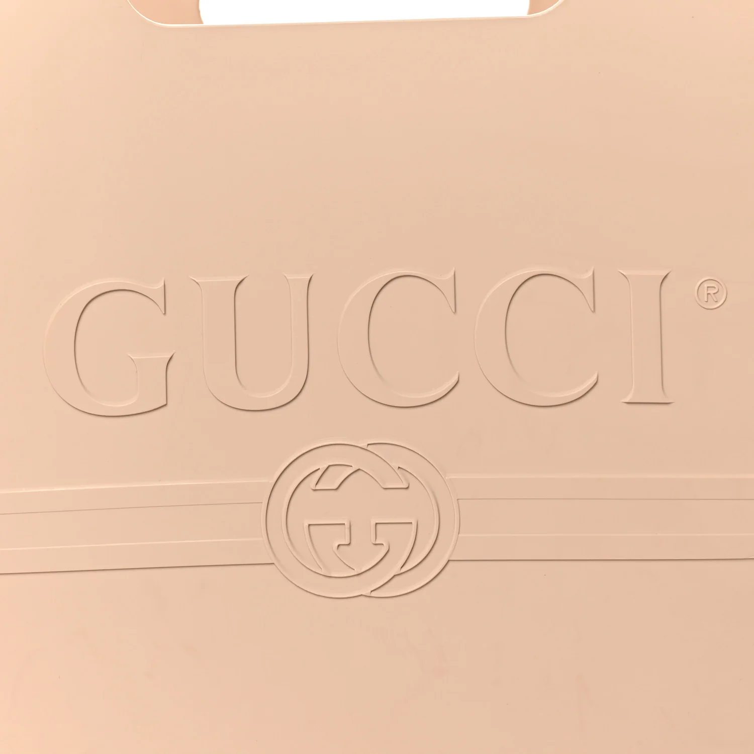 Rubber Oversized Logo Tote Rosa - Image 7
