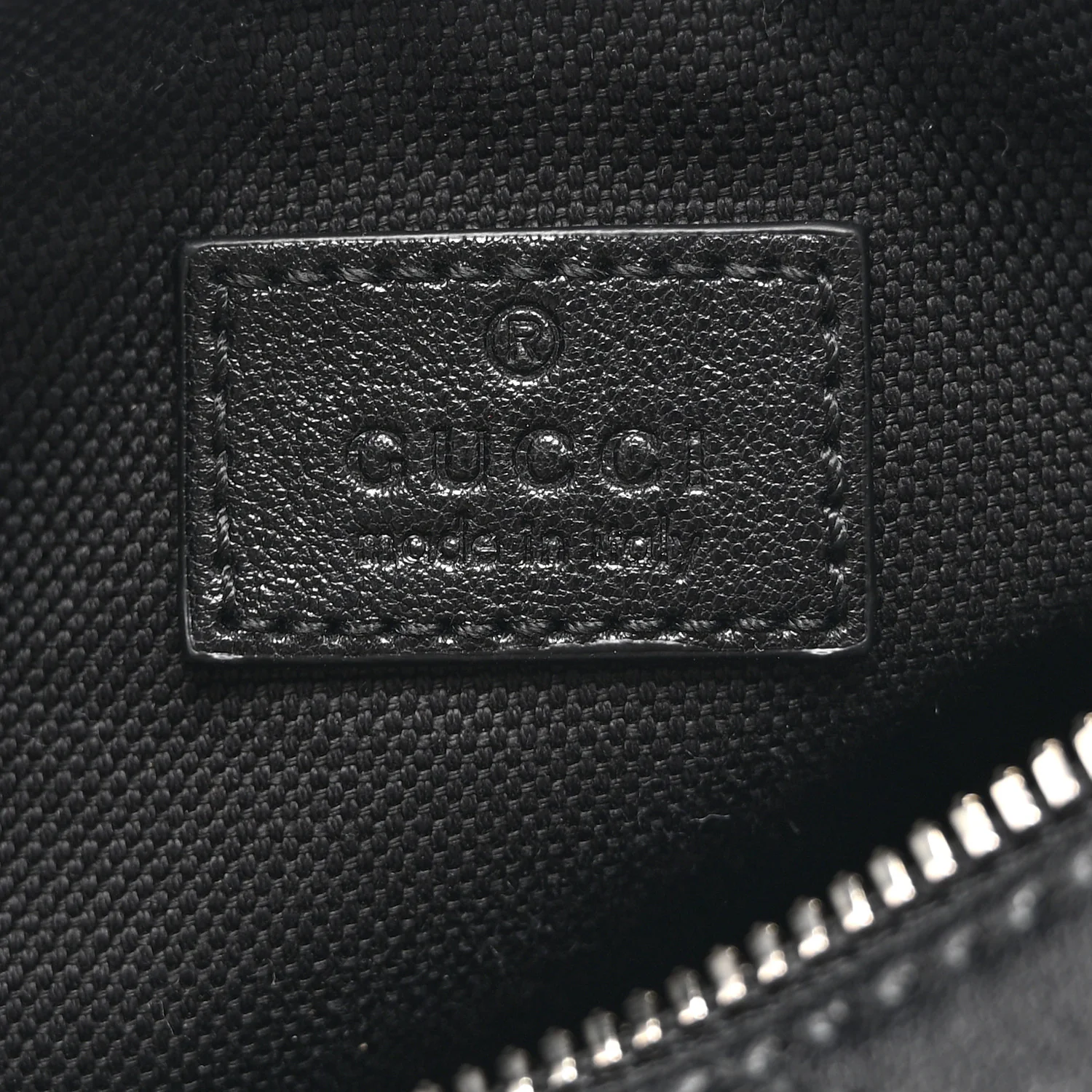 Sakai Be Green Calfskin Diagonal Stitched Mini Blondie Barrel Shoulder Bag Black - Image 6