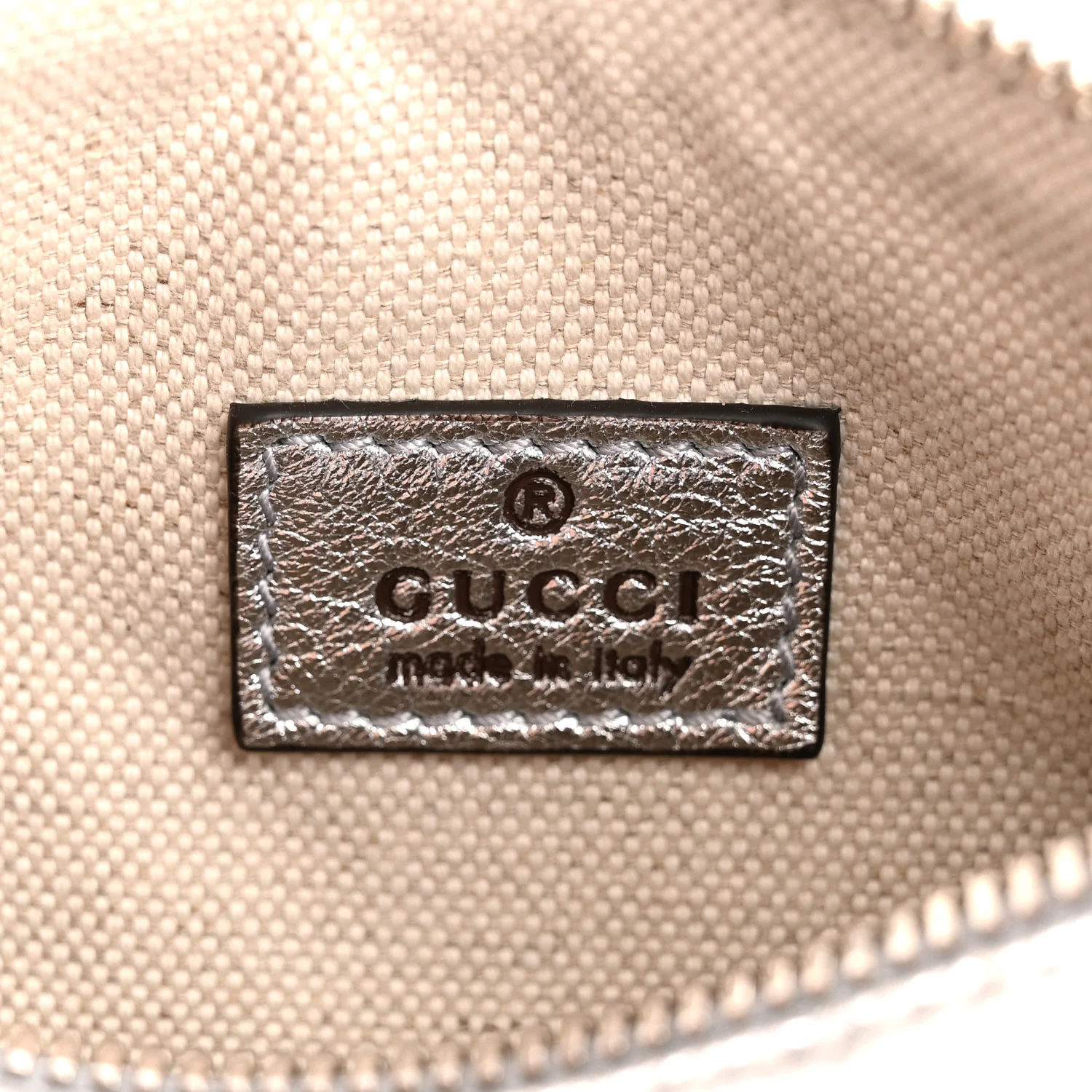 Sakai Be Green Calfskin Diagonal Stitched Mini Blondie Barrel Shoulder Bag Silver - Image 6