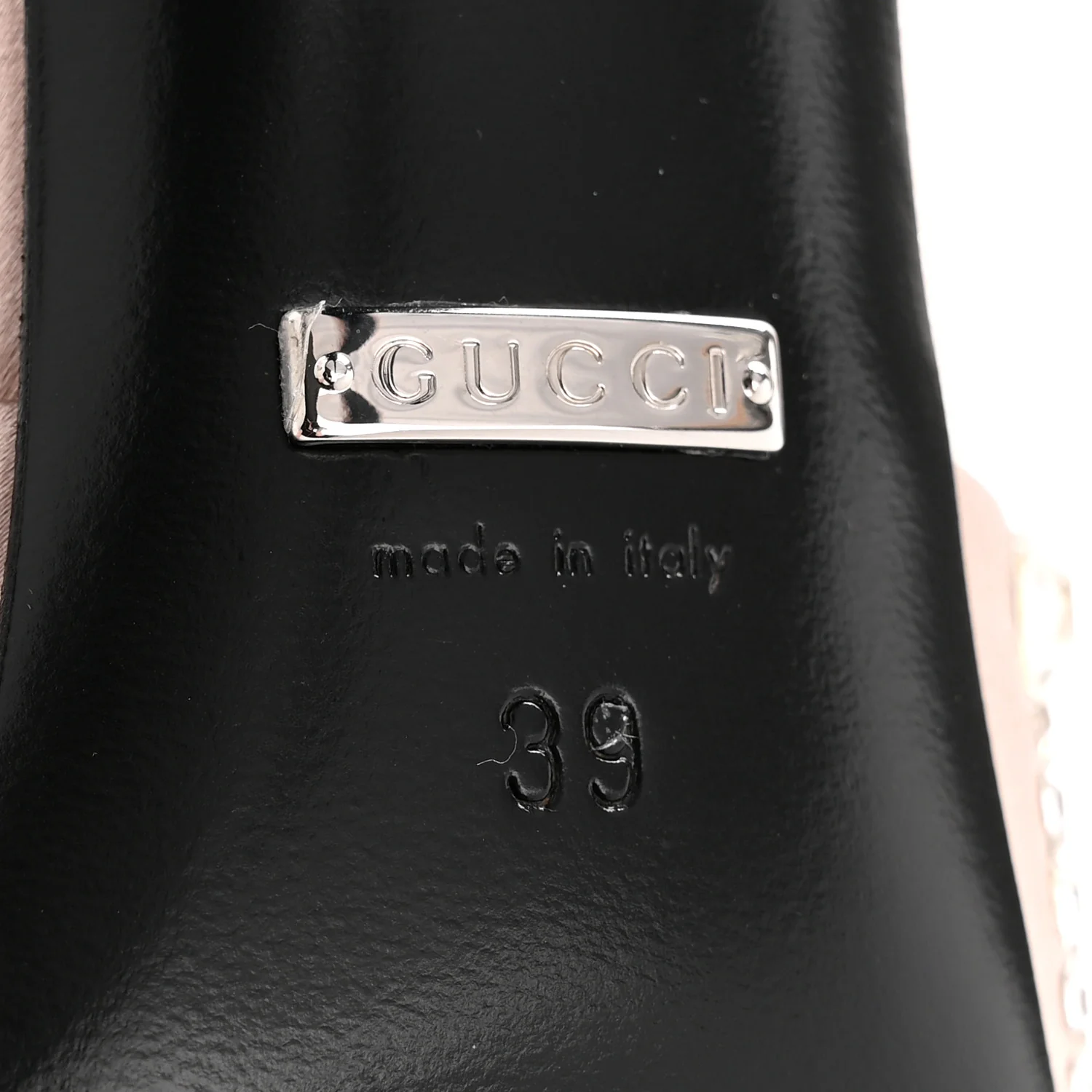 Satin Crystal Ankle Strap Sandal Pumps 39 Skin Rose - Image 7
