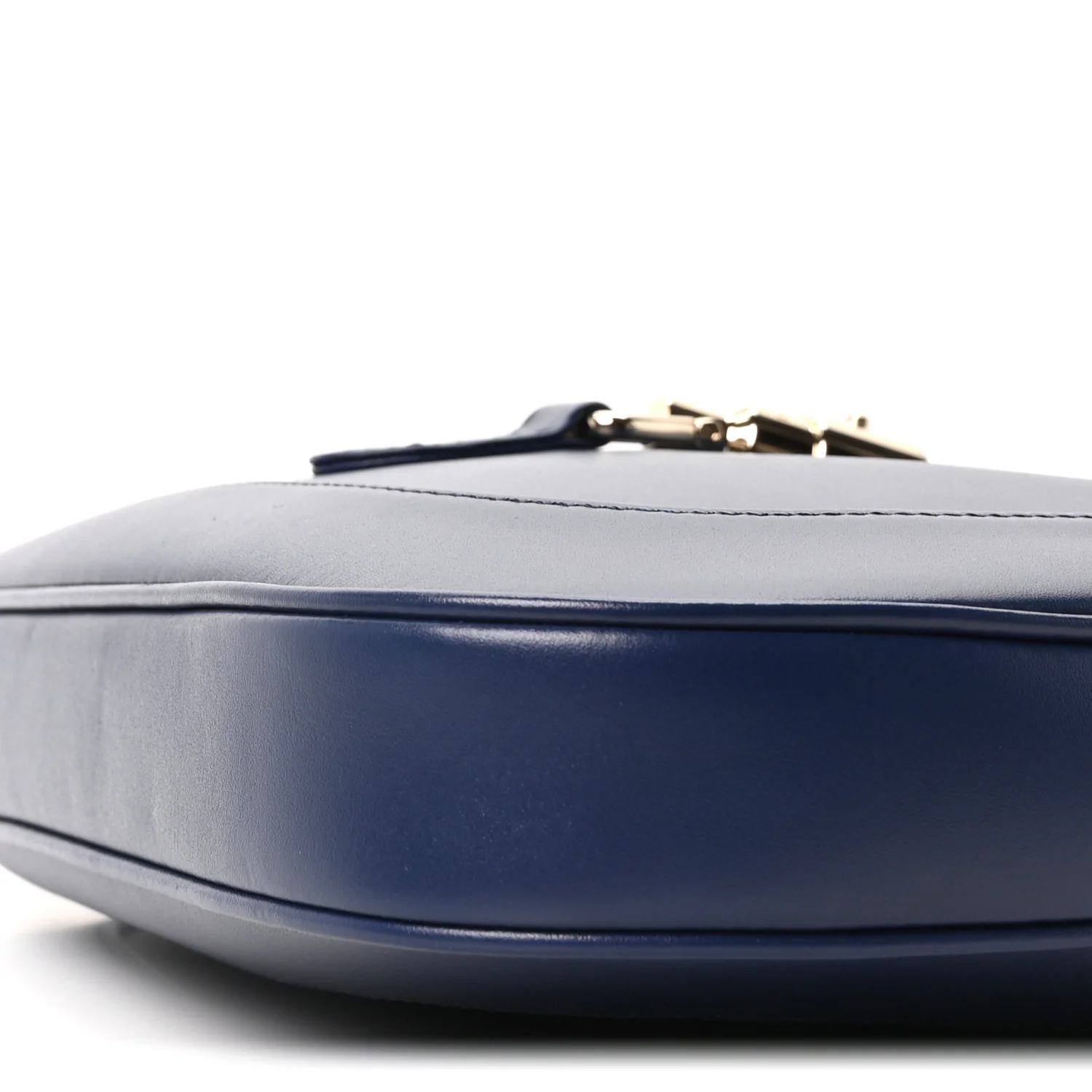 Sea Calfskin Web Medium Jackie 1961 Hobo Plastic Blue - Image 10