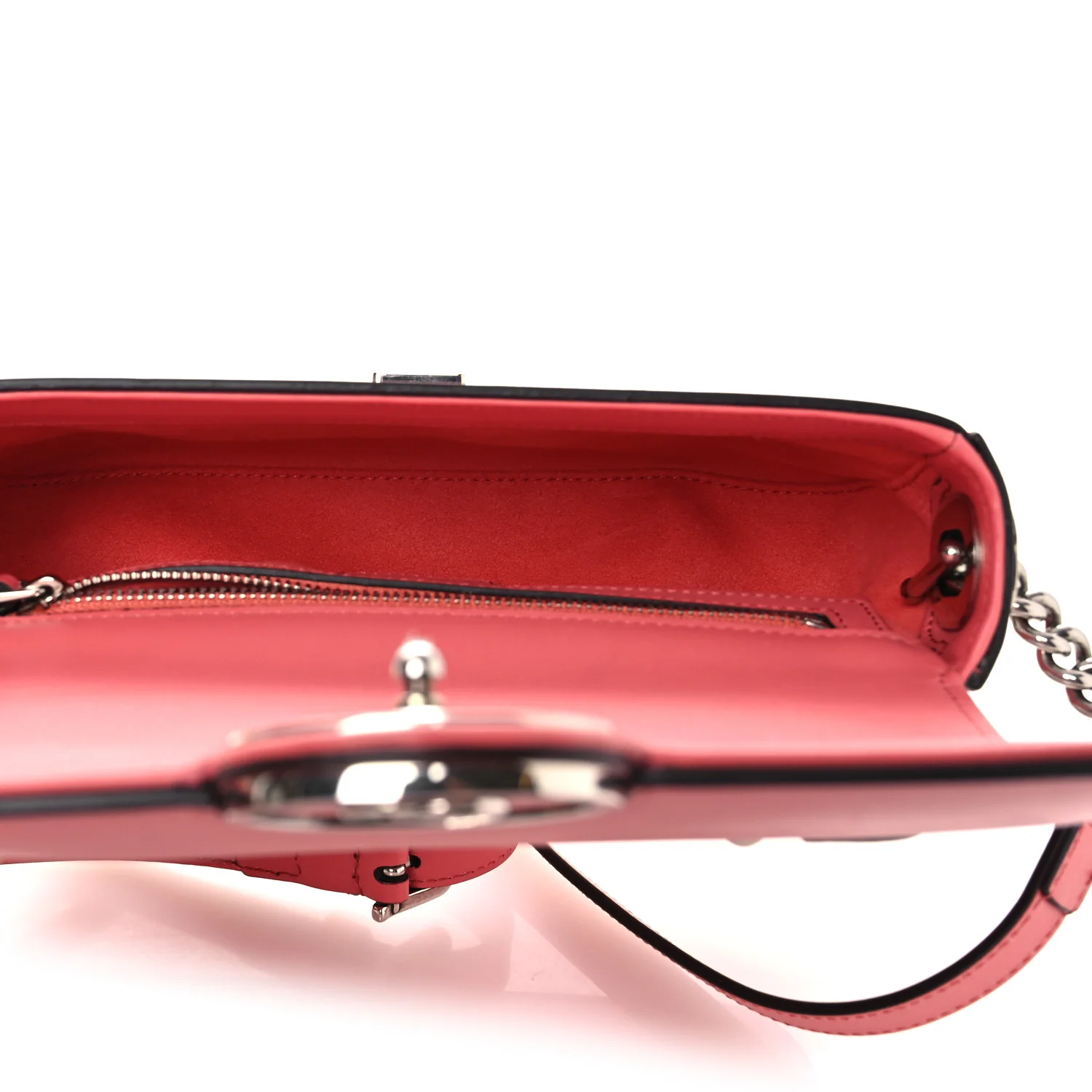 Senna Calfskin Petite GG Top Handle Shoulder Bag Pink - Image 5