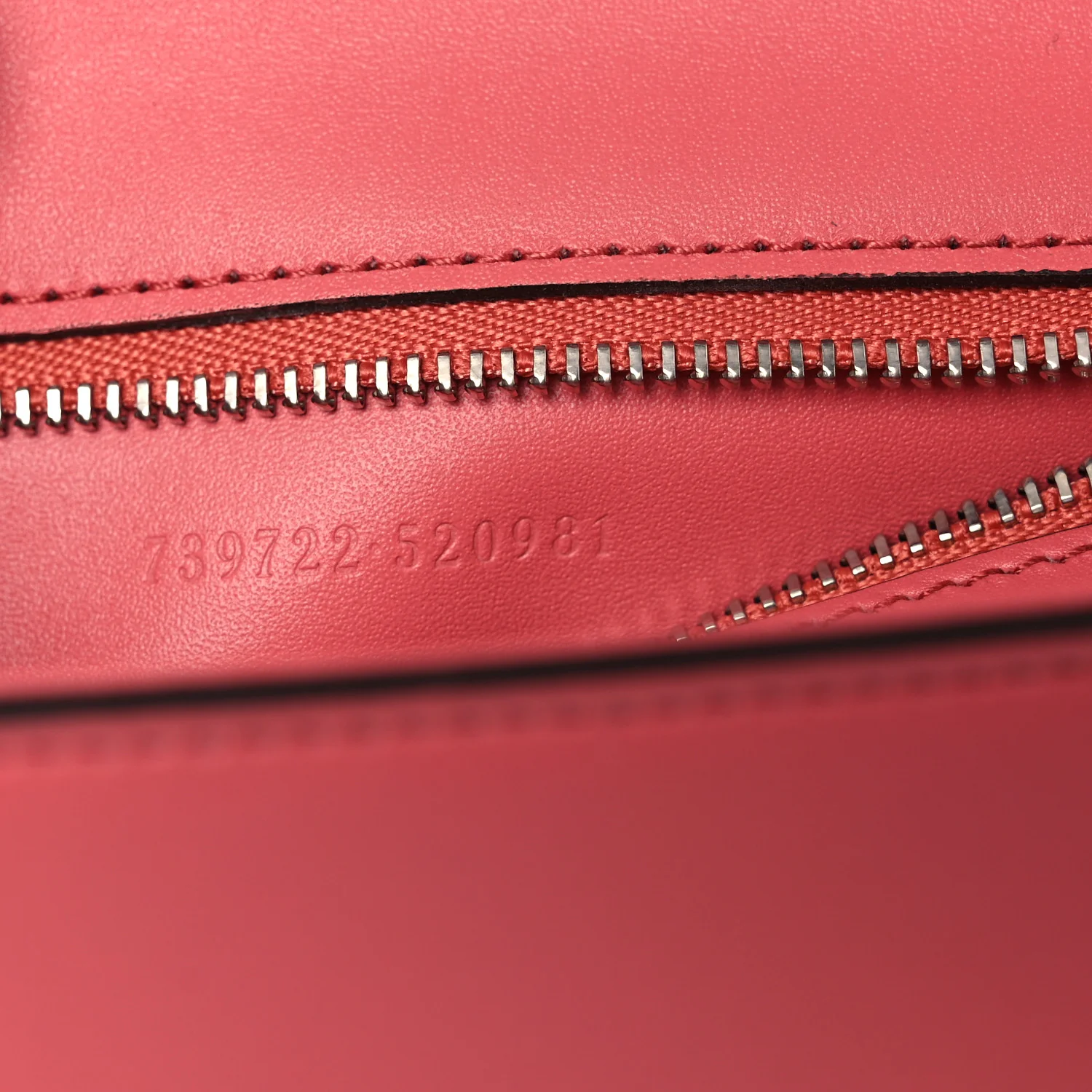 Senna Calfskin Petite GG Top Handle Shoulder Bag Pink - Image 7