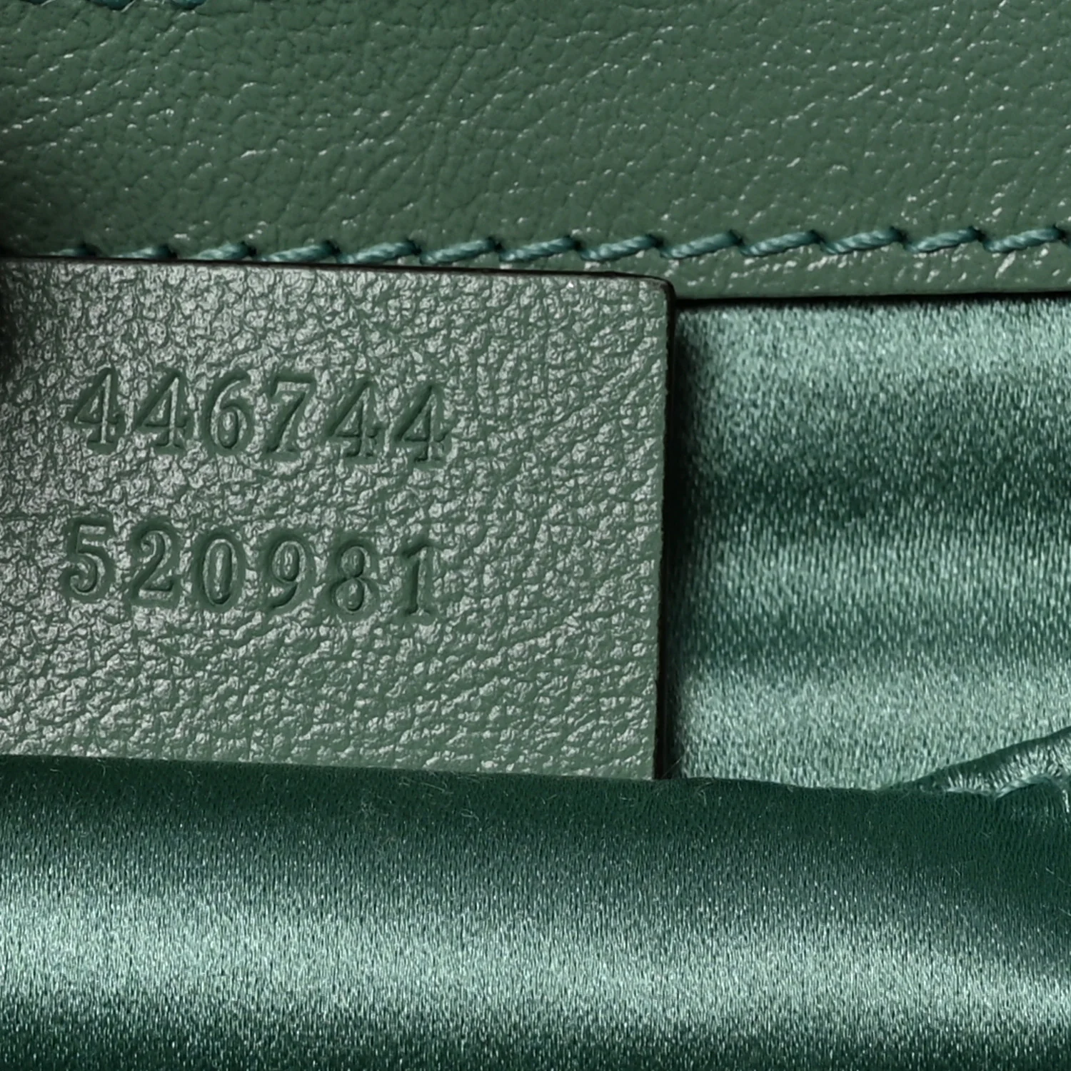 Sequin Matelasse Small GG Marmont Shoulder Bag Water Green Verde Chiaro Light Water Green - Image 7