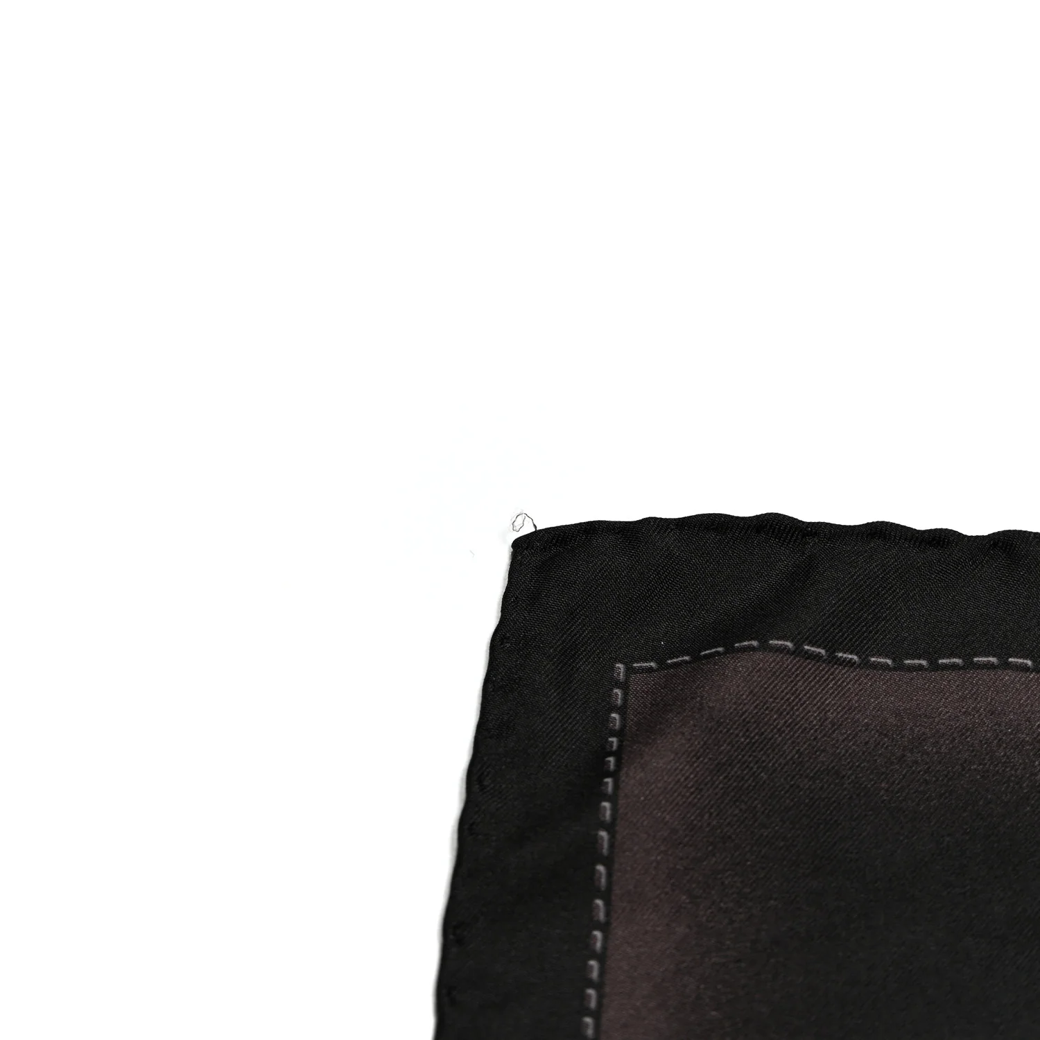 Silk Monogram Square Scarf Brown - Image 8